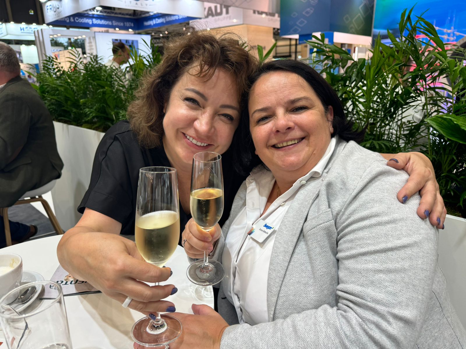 Вывеска международной выставки Chillventa