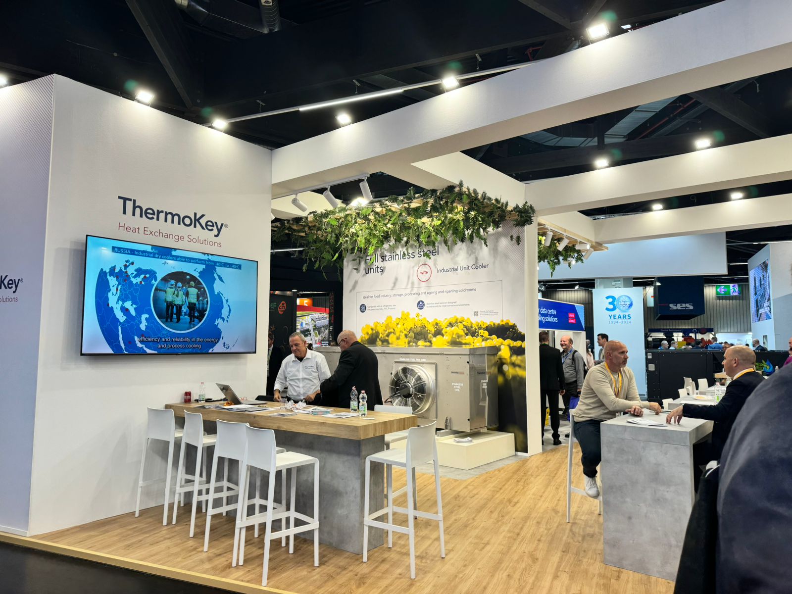 Вывеска международной выставки Chillventa
