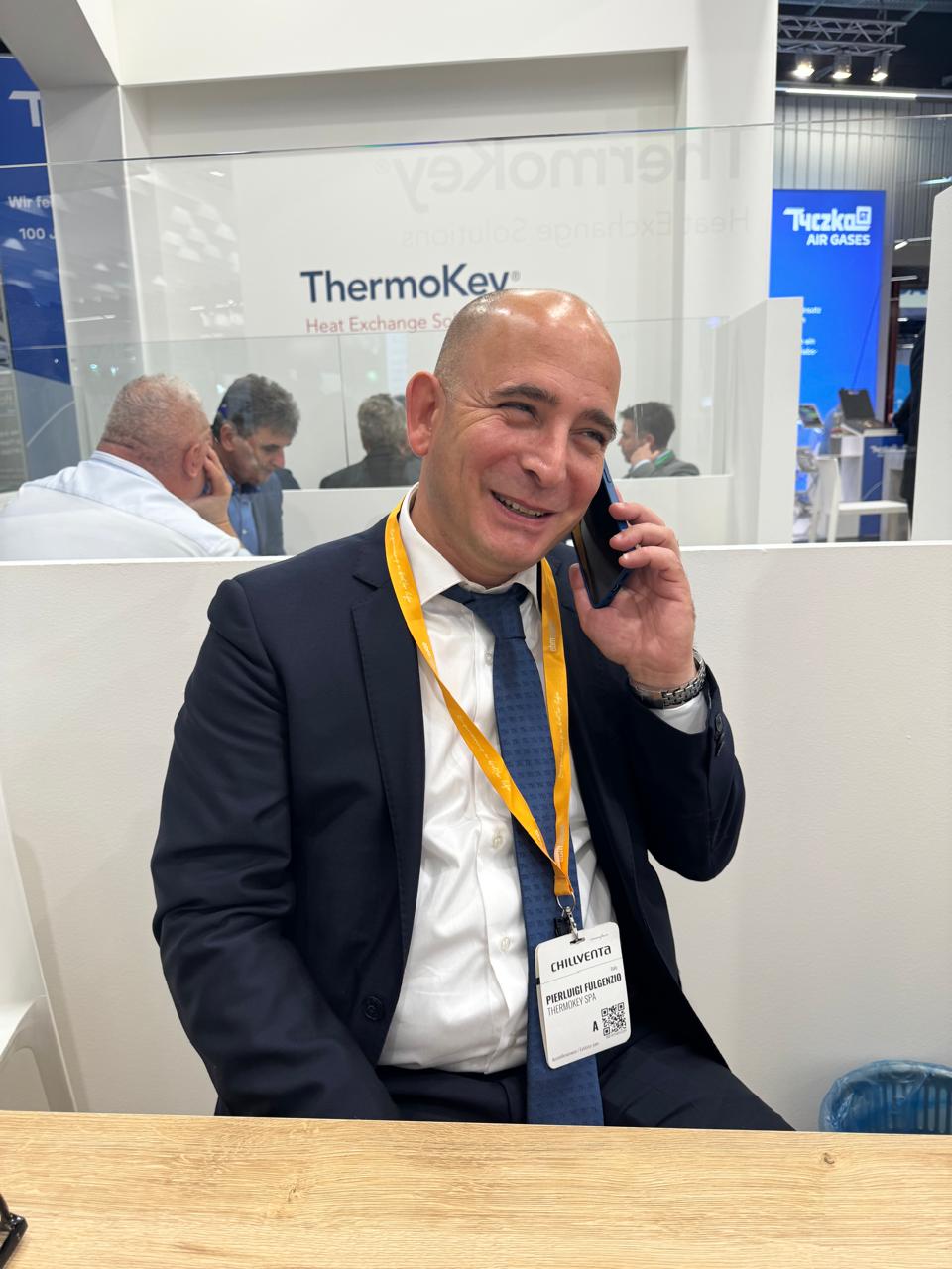 Вывеска международной выставки Chillventa