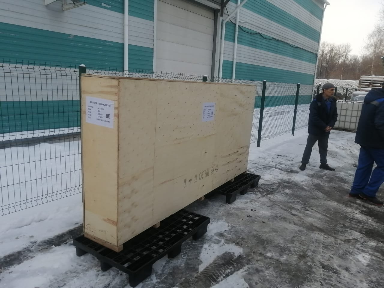 Отгрузка воздухоохладителей T-Cool заказчику из Санкт-Петербурга
