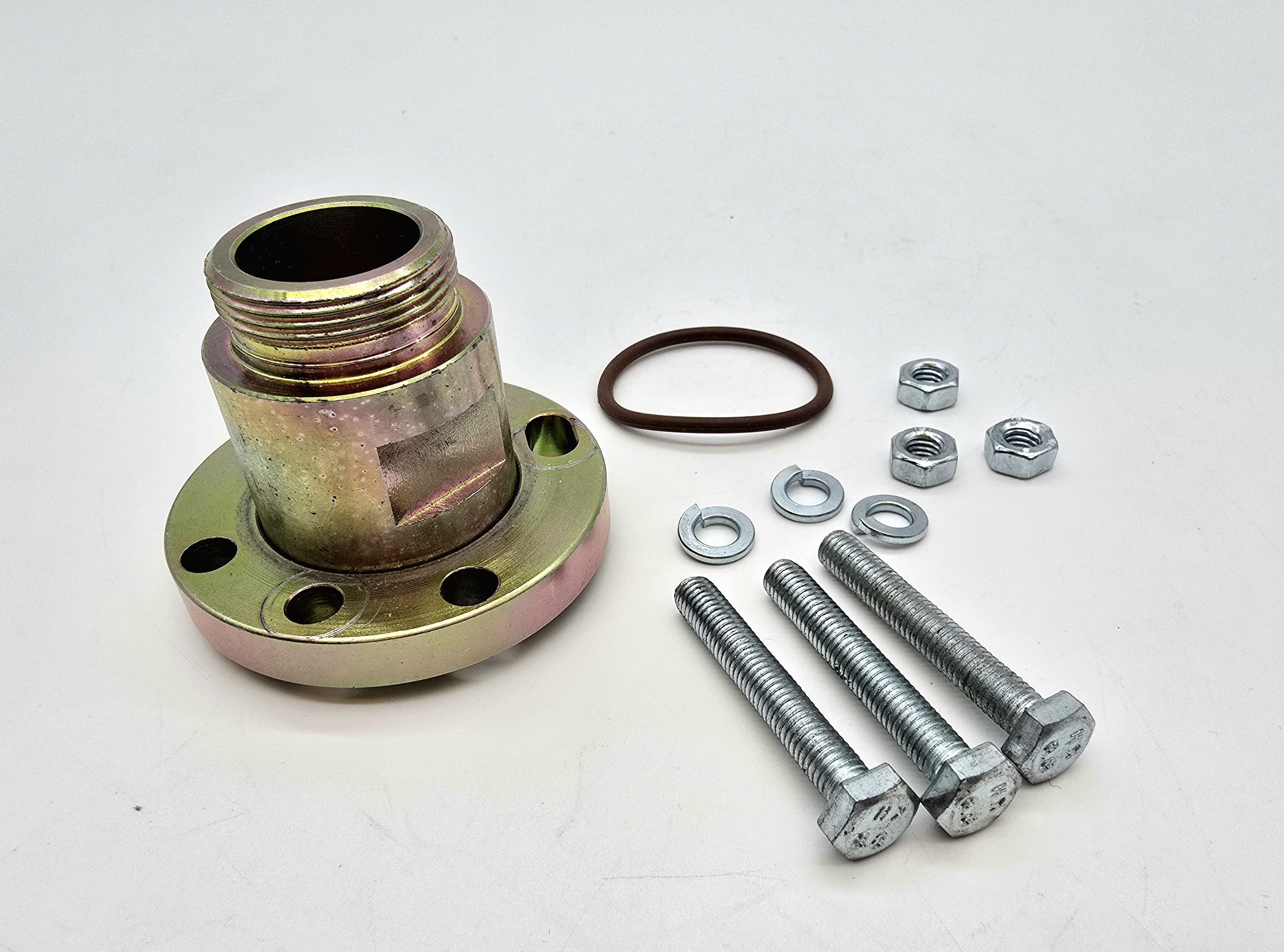 Адаптер GVN OLR-ADP-10B (Frigopoint FP-BBL, GOA118), резьбовой, для регулятора уровня масла, фланец 1.1/8"-18 UNEF