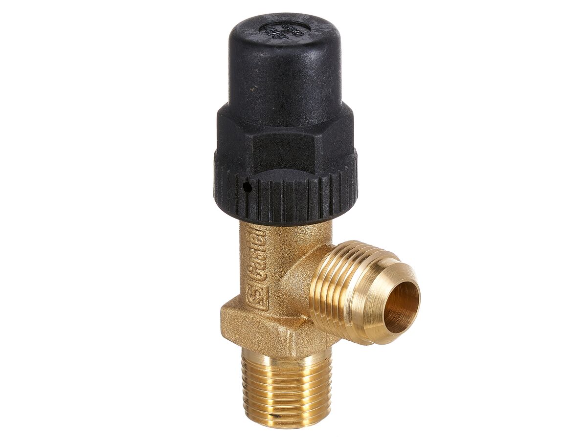 ВЕНТИЛЬ ЗАПОРНЫЙ (НА РЕСИВЕР) CASTEL Receiver Valve 5/8" Flare x 1/2" NPT, 6110/54