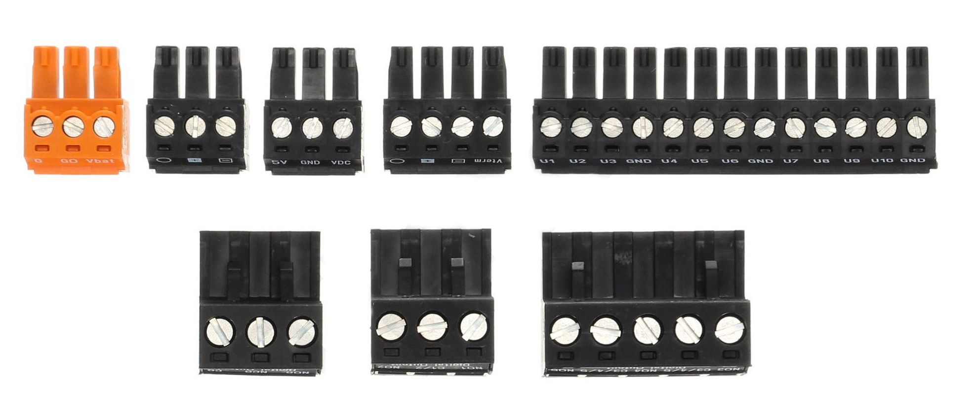 КОМПЛЕКТ РАЗЪЕМОВ ДЛЯ КОНТРОЛЛЕРА CAREL C.PCO MINI BASIC DIN, REMOVABLE SCREW CONNECTORS KIT FOR C.