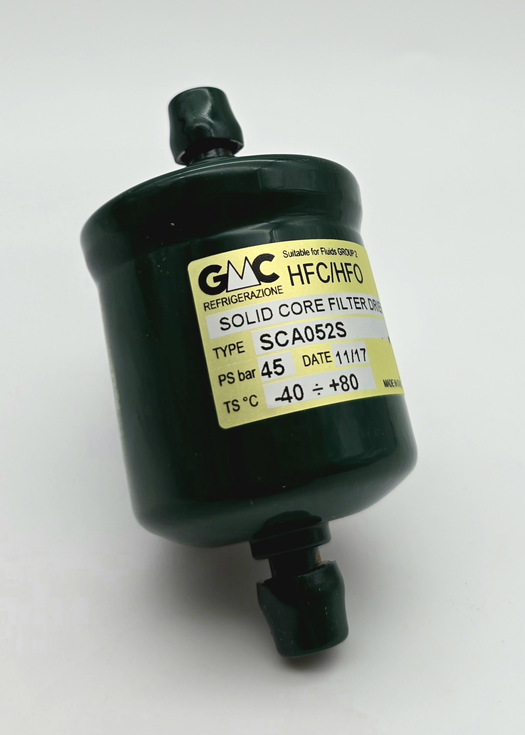 ФИЛЬТР-ОСУШИТЕЛЬ (АНТИКИСЛОТНЫЙ) GMC (ITALY) ПОД ПАЙКУ 1/4" ODS, 052S (4205/2S, DF205/2S)
