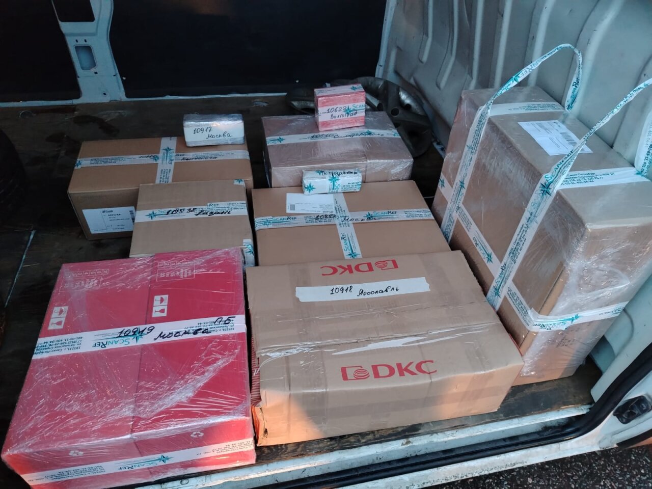 Отгрузки для отправки Деловыми Линиями и почтой России в Москву, Волгоград, Ярославль, Казань, Петрозаводск