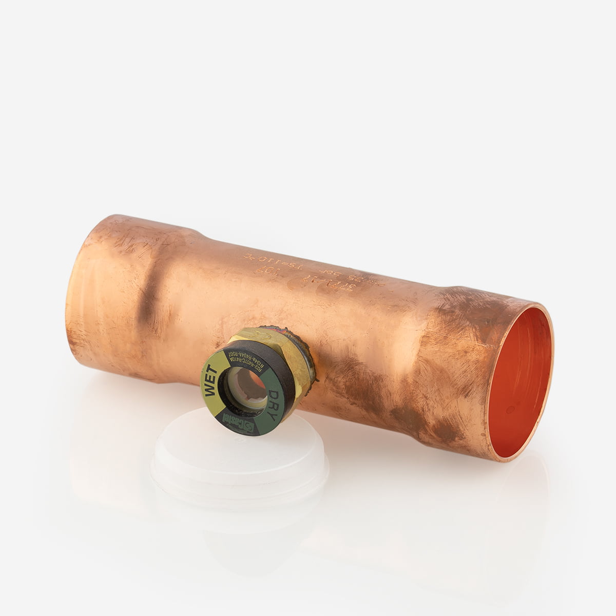 СМОТРОВОЕ СТЕКЛО CASTEL С ИНДИКАТОРОМ ВЛАЖНОСТИ Moisture Indicator 2.1/8" - 54 mm ODS, 3771/17