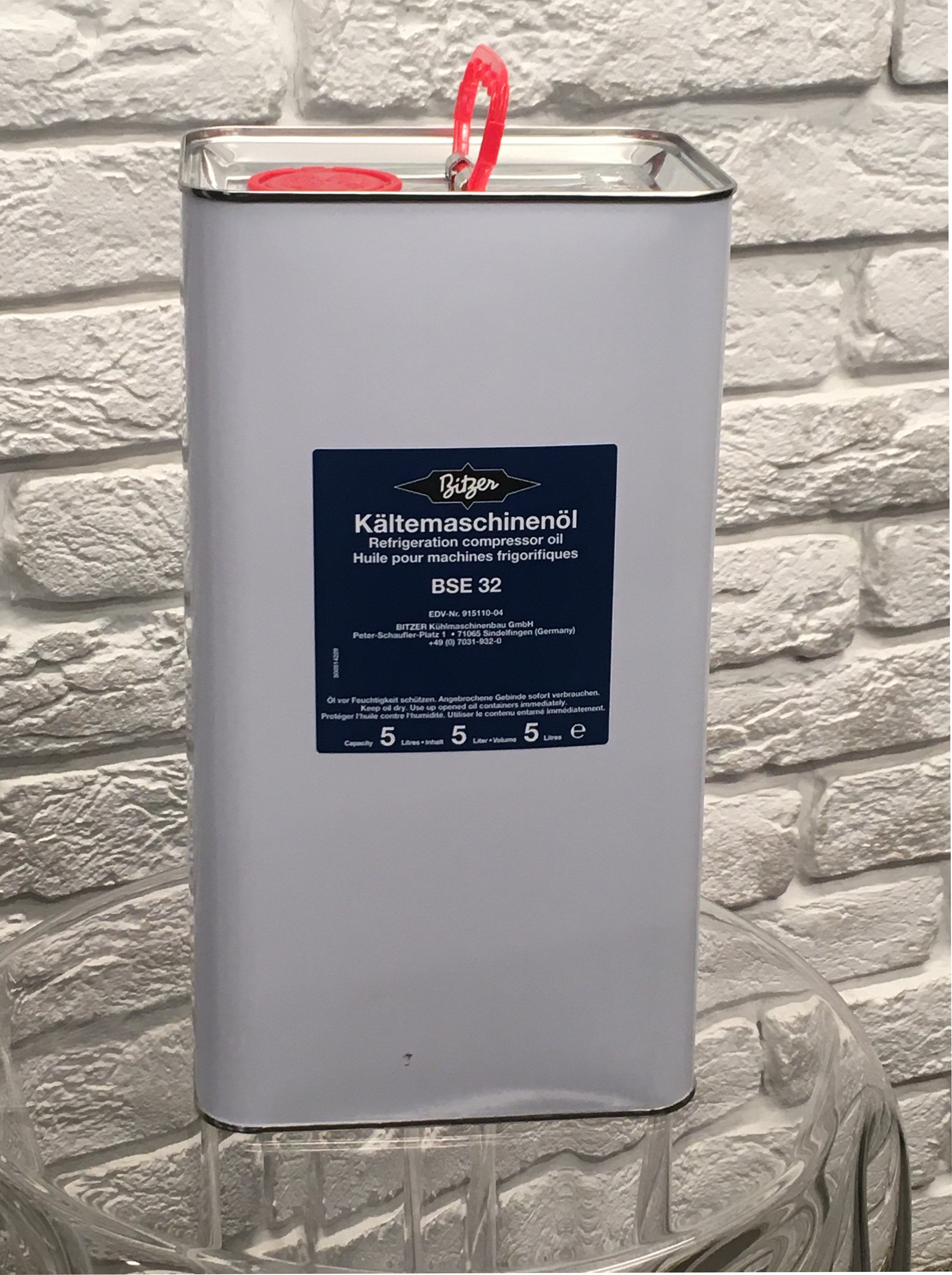 Масло BITZER BSE32 5L  (915-110-04) синтетическое, 91511004