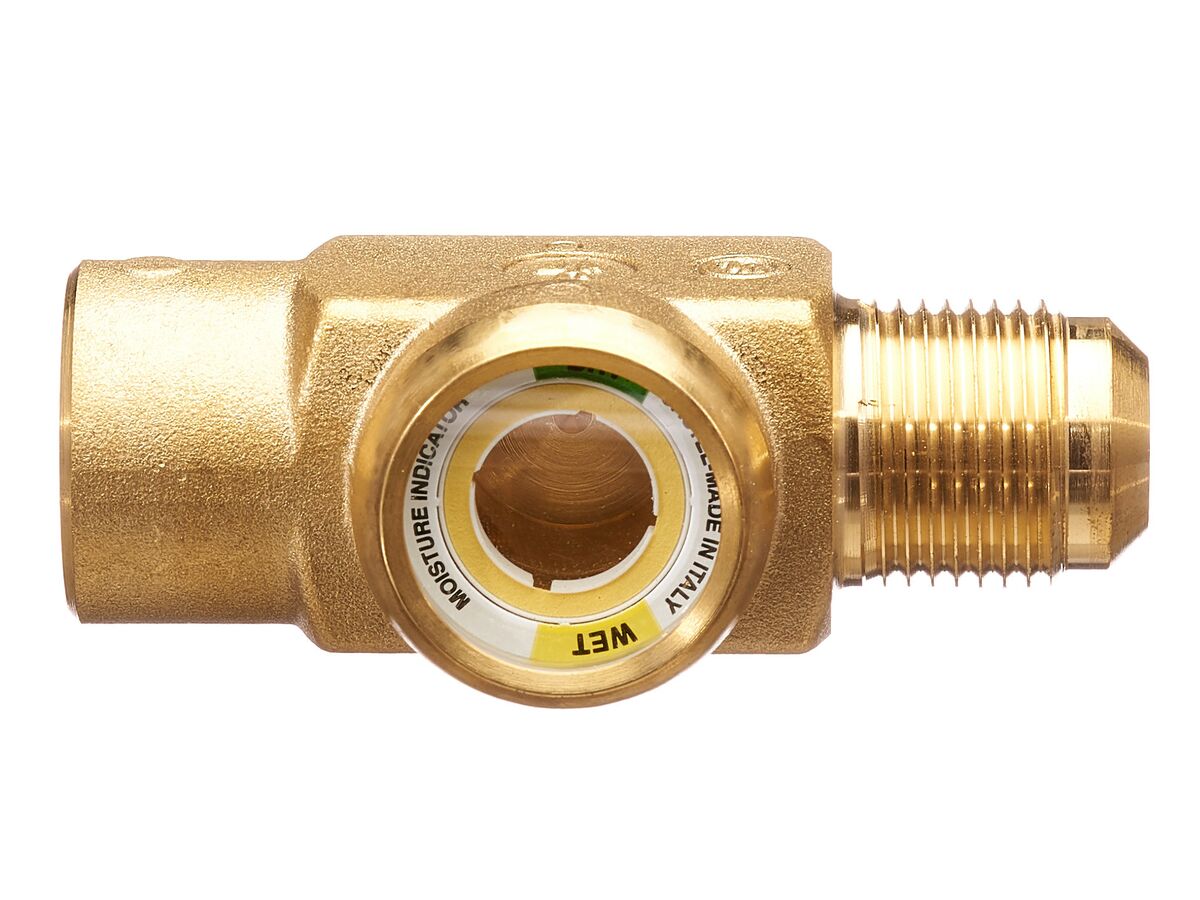 СМОТРОВОЕ СТЕКЛО CASTEL С ИНДИКАТОРОМ ВЛАЖНОСТИ Moisture Indicator 5/8" Flare M/F, 3950/55