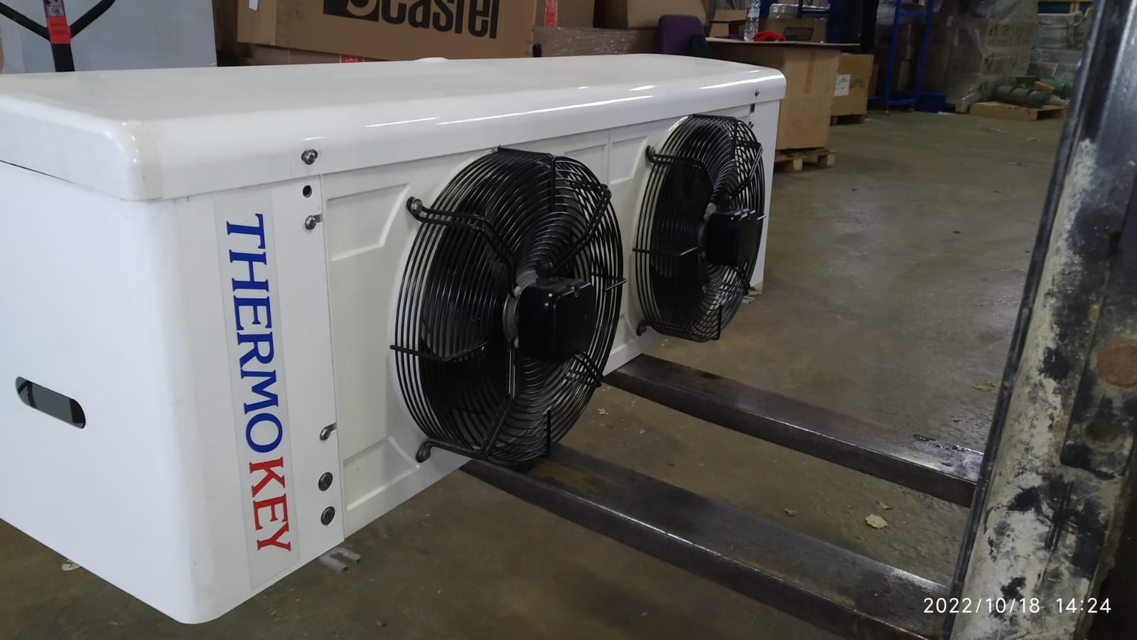 Отгрузили воздухоохладитель Thermokey (Италия) заказчику из Московской области