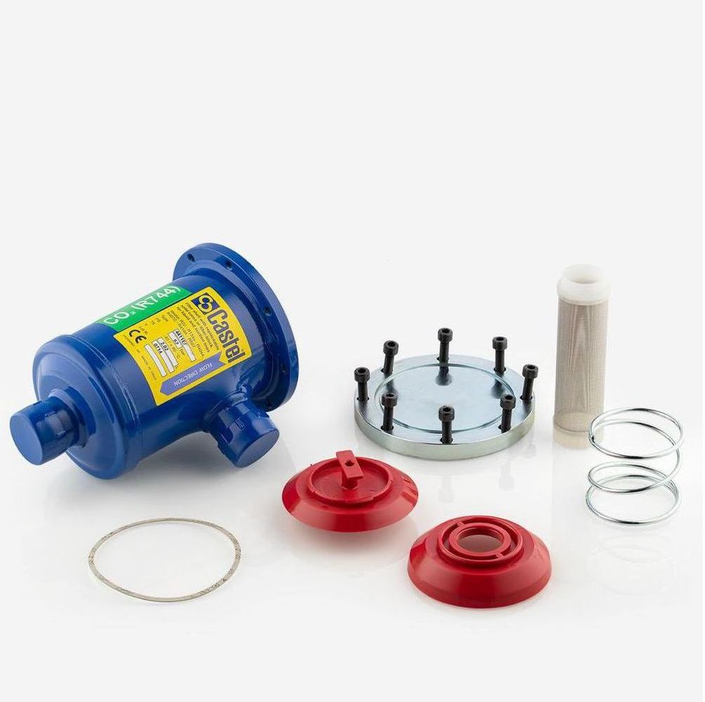 КОРПУС ФИЛЬТРА ОСУШИТЕЛЯ CASTEL  CO2 Filter Drier Shell 1.5/8" ODS, 4411E/13BF