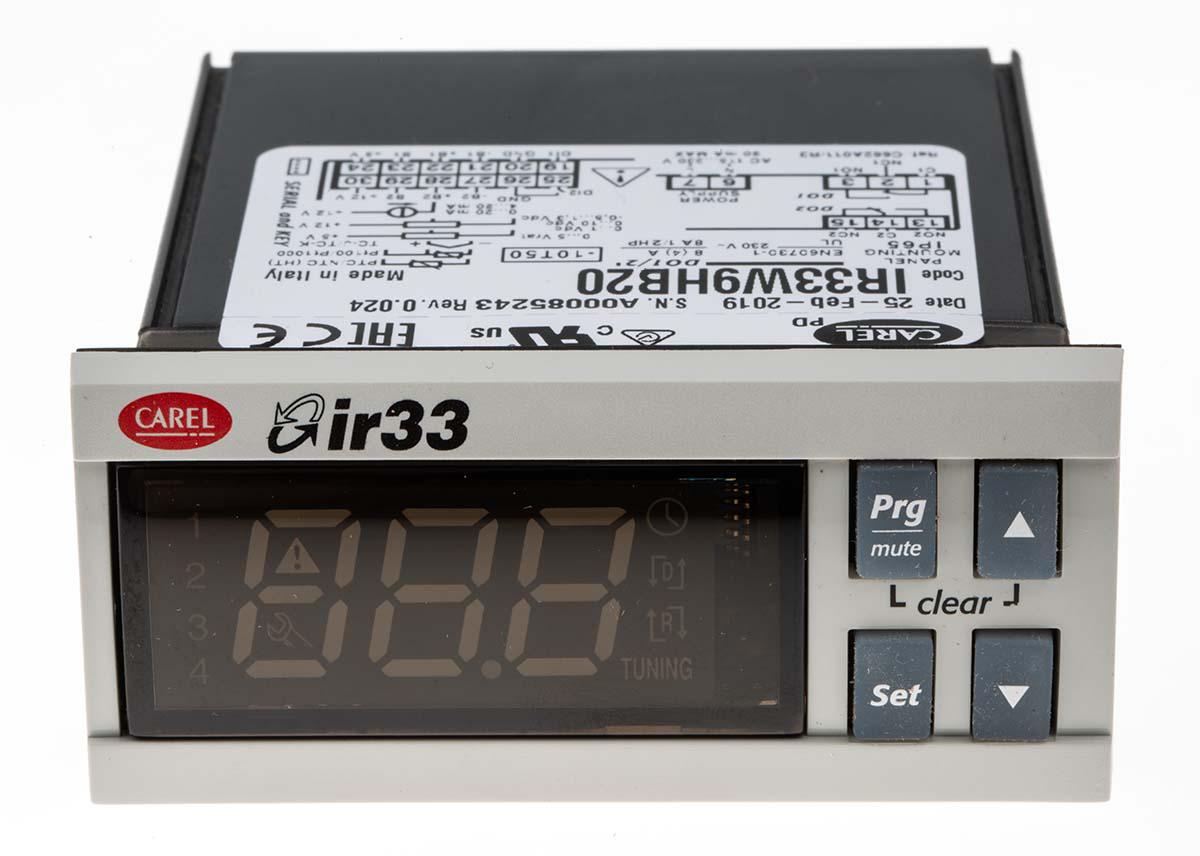 КОНТРОЛЛЕР УНИВЕРСАЛЬНЫЙ  CAREL IR33 UNIV. 2 UNIVERSAL INPUTS, 2 D.O., BUZ, IR, RTC, 115 TO 230 VAC