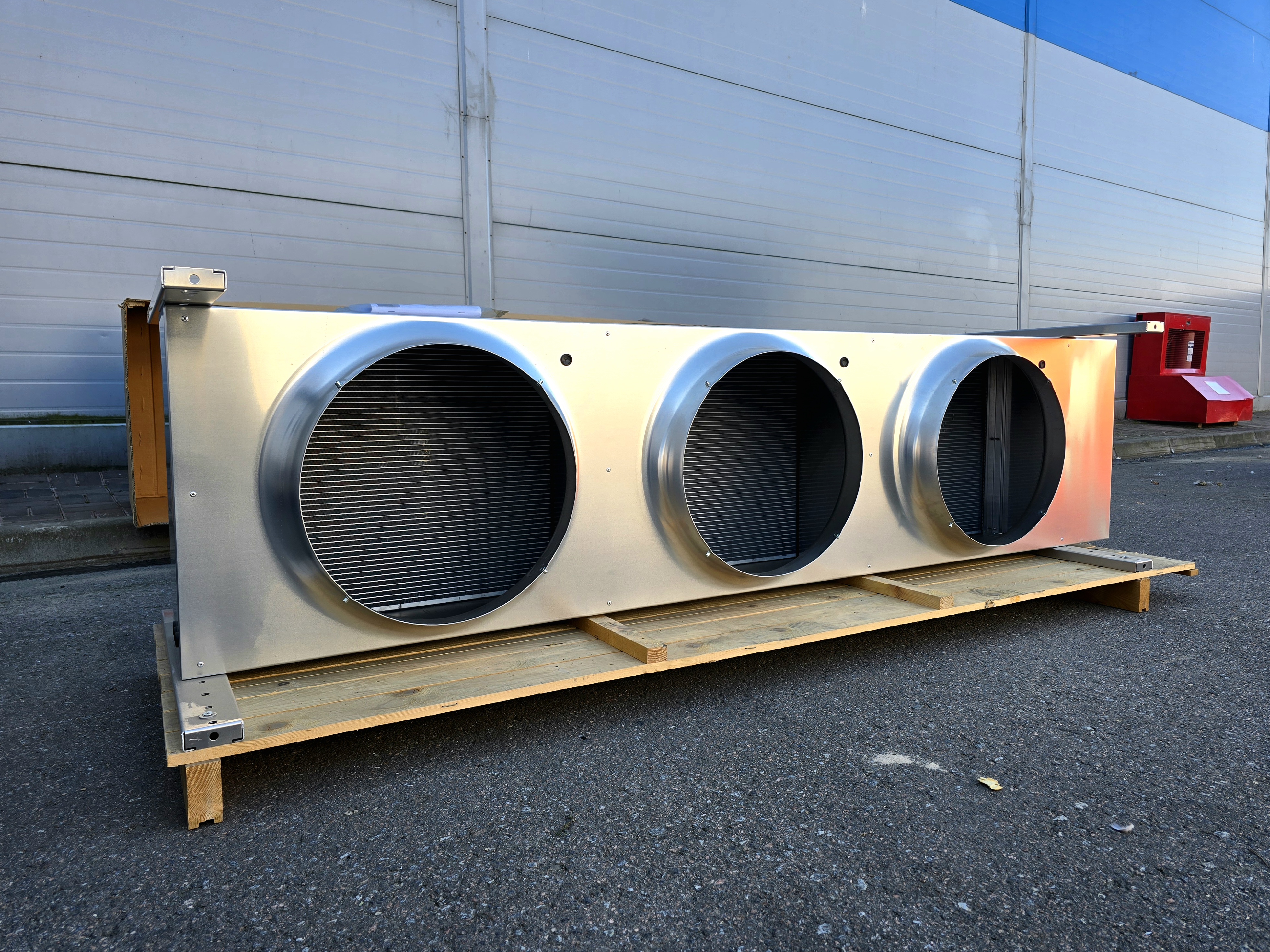 Конденсатор ThermoKey (Италия) 68 кВт, 3х500 мм, R404a, ∆T=15 K, EN 327, БЕЗ ВЕНТИЛЯТОРОВ, TMCH1350HLLDV