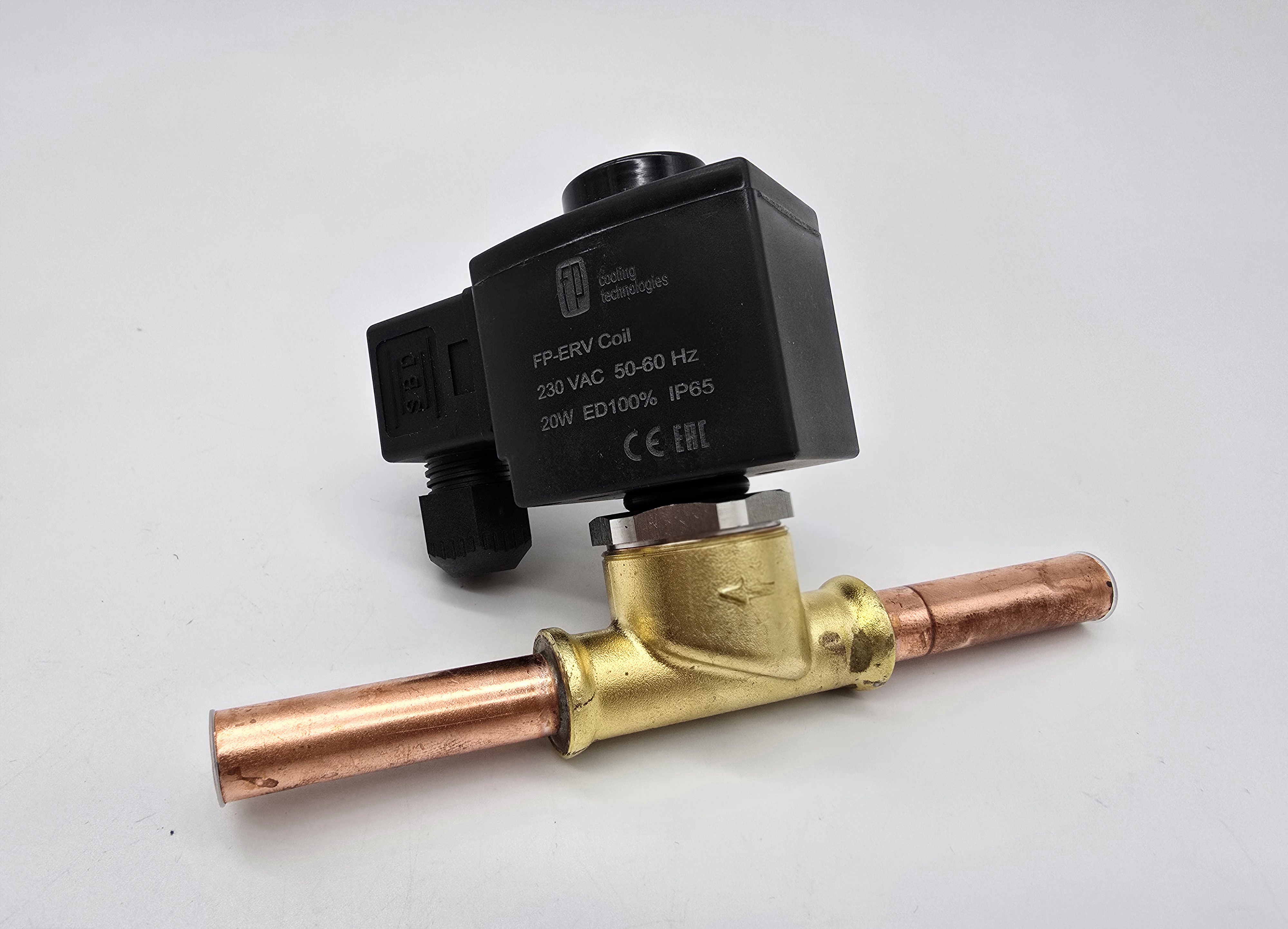 СОЛЕНОИДНЫЙ КЛАПАН С КАТУШКОЙ Frigopoint Solenoid Valve 3/8" ODS  220-230V, FP-ESV6-038