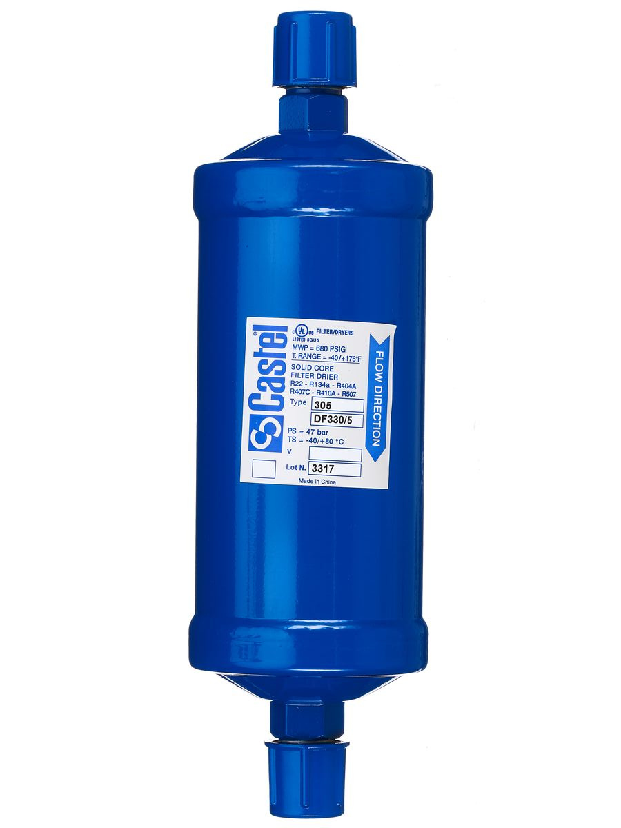 ФИЛЬТР-ОСУШИТЕЛЬ CASTEL резьба под гайку 5/8" SAE DF330/5