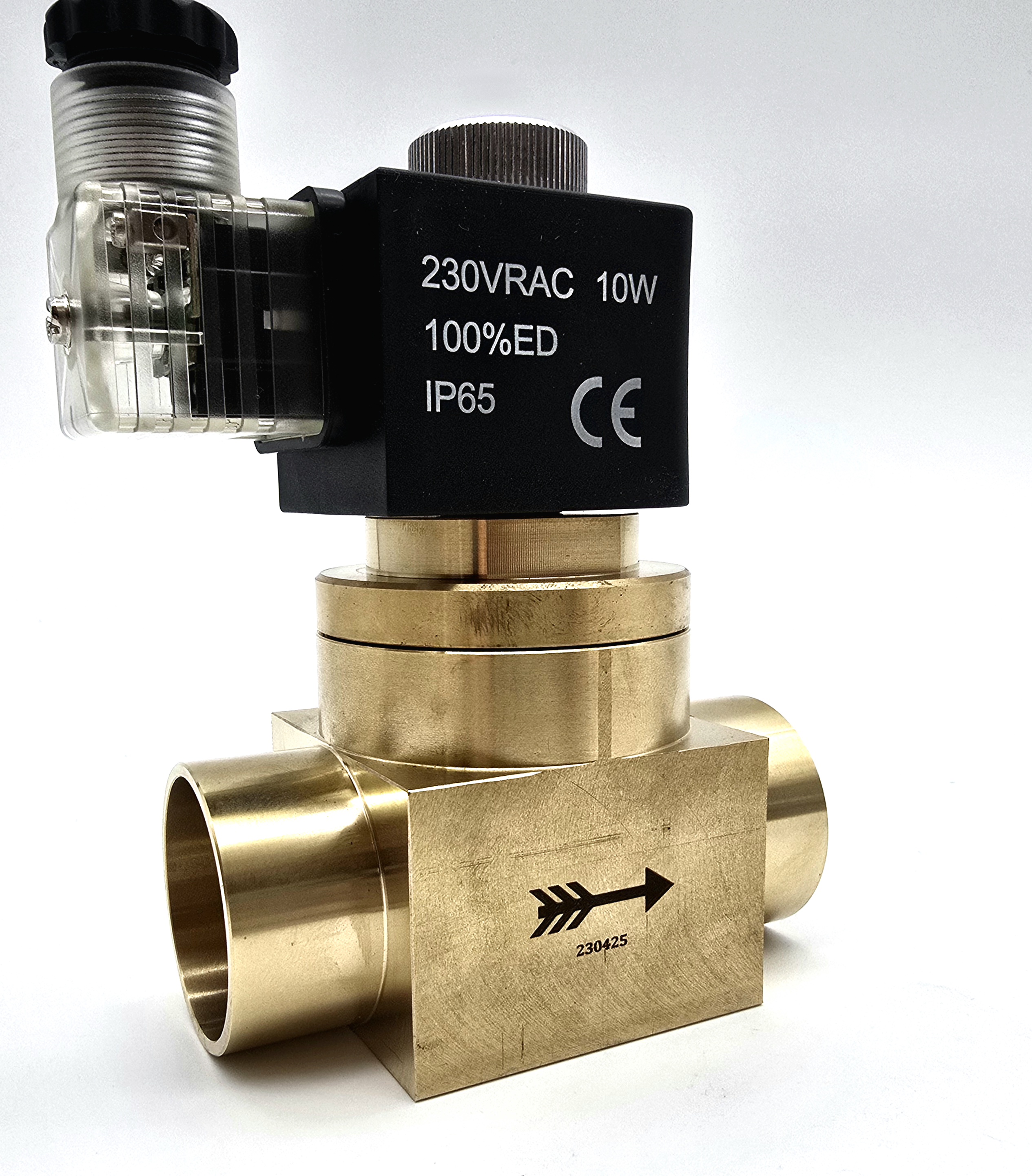 Соленоидный клапан с катушкой OFFENWANGER Solenoid Valve 35mm ODS, M48, 230В, 10Вт, Kv=13м3/час, VDG 501