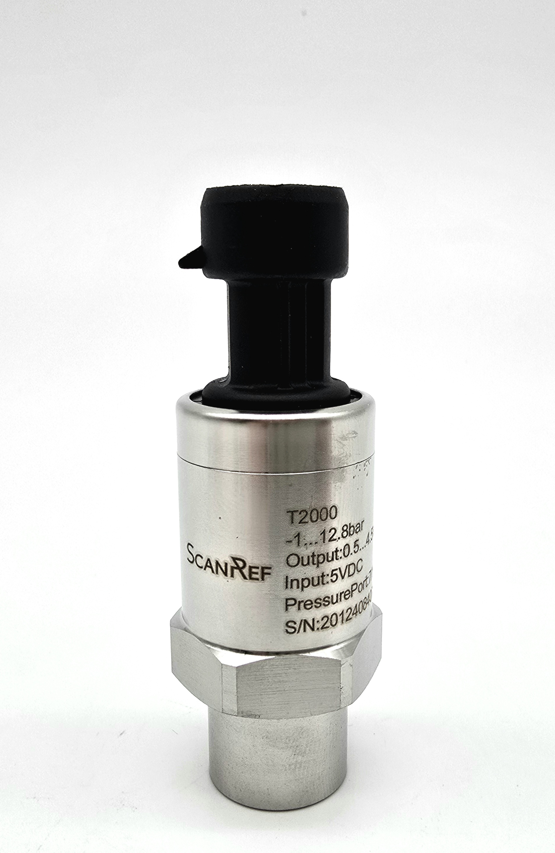 ДАТЧИК ДАВЛЕНИЯ LEFOO/ScanRef PRESS. TRASD. Output: 0-5 V, Press. range: -1...12,8 BAR, Power supp. 5 VDC, Packard, Female, 7/16"-20UNF, IP67, LFT2000(SPKT00E3P1)