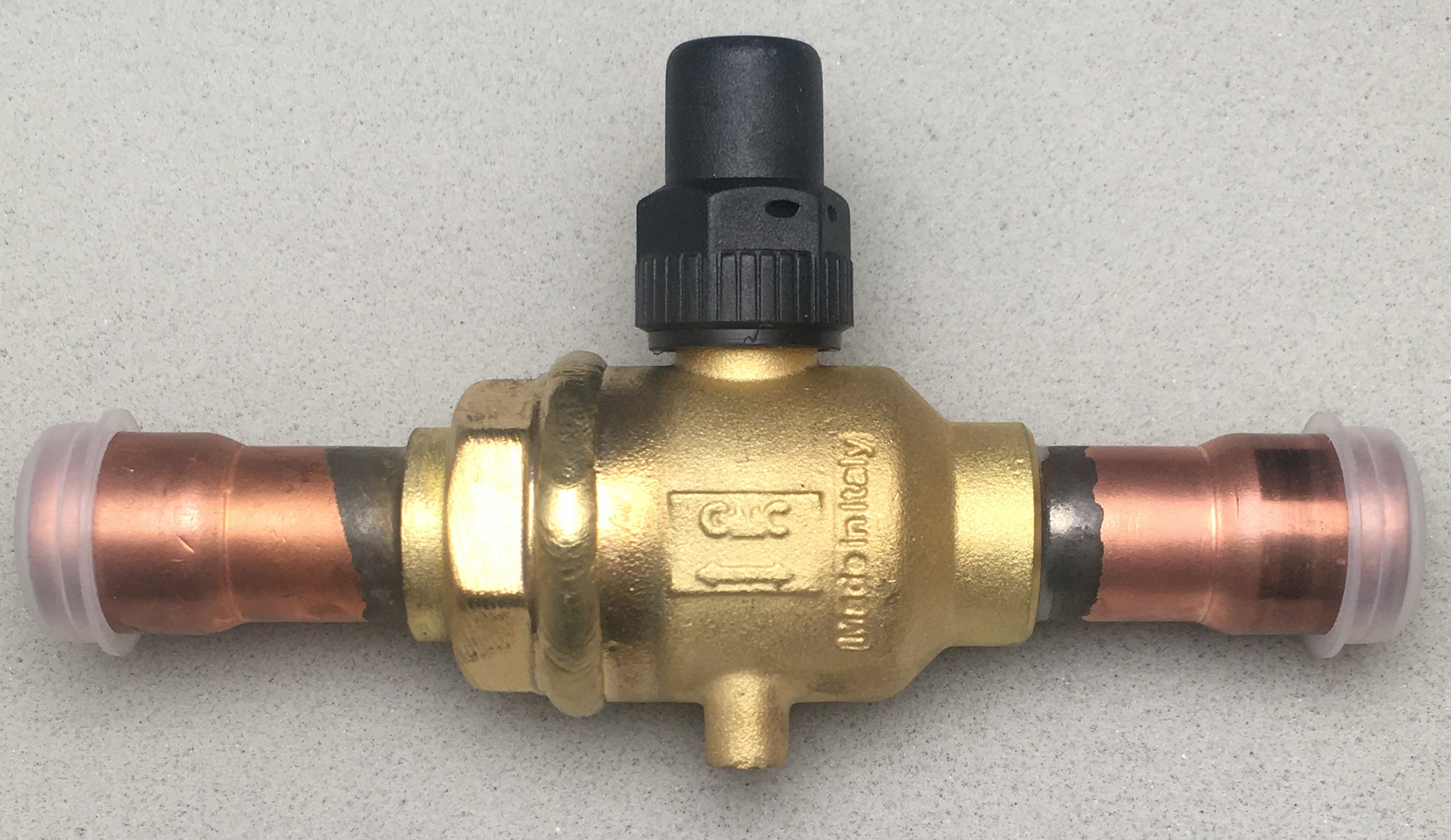 ШАРОВОЙ ВЕНТИЛЬ GMC (Italy) ПОД ПАЙКУ  7/8" ODS, BV7 (6570/7)