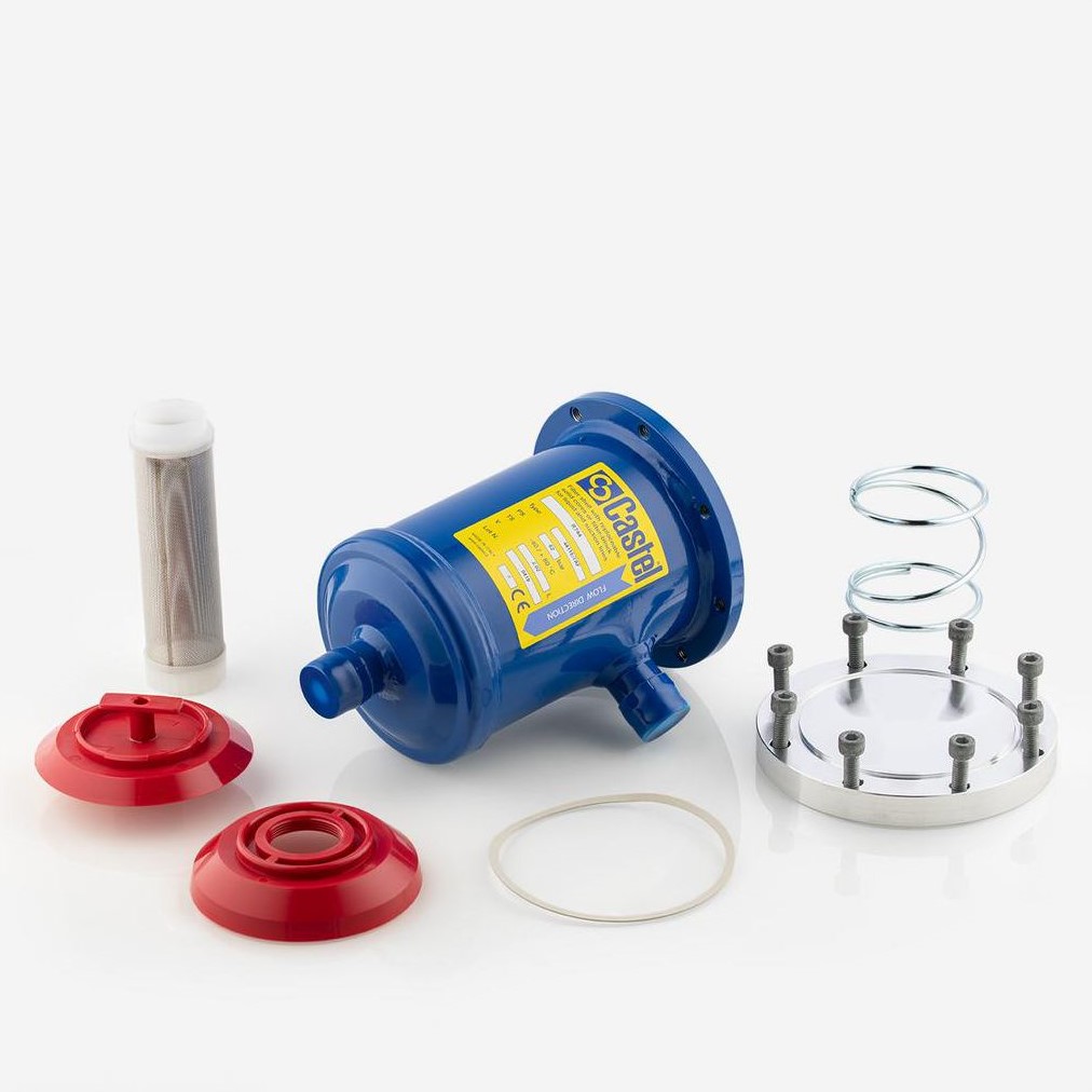 КОРПУС ФИЛЬТРА ОСУШИТЕЛЯ CASTEL  CO2 Filter Drier Shell 1.1/8" ODS, 4411E/9BF