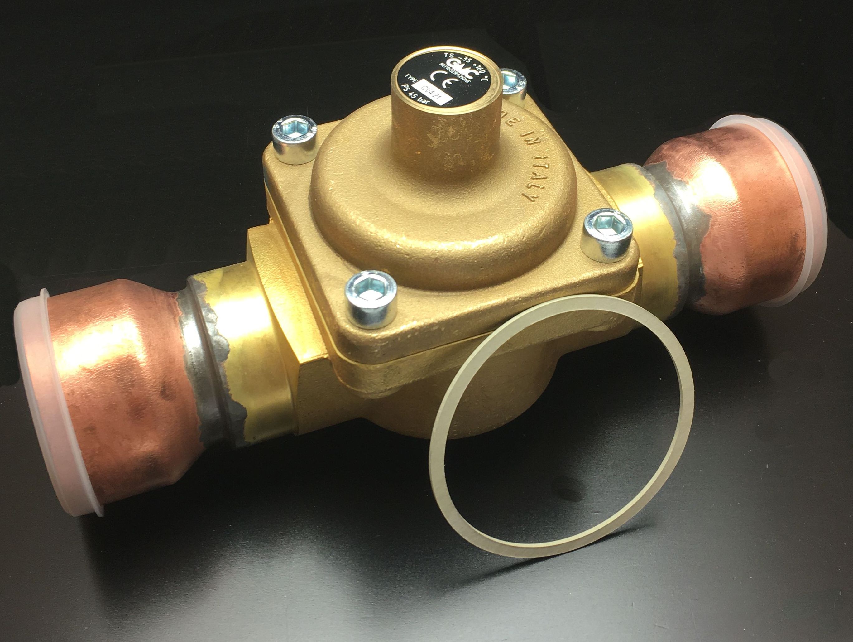 ОБРАТНЫЙ КЛАПАН GMC (ITALY) ПОД ПАЙКУ 2.5/8" ODS, CV4/21 (3142/21)