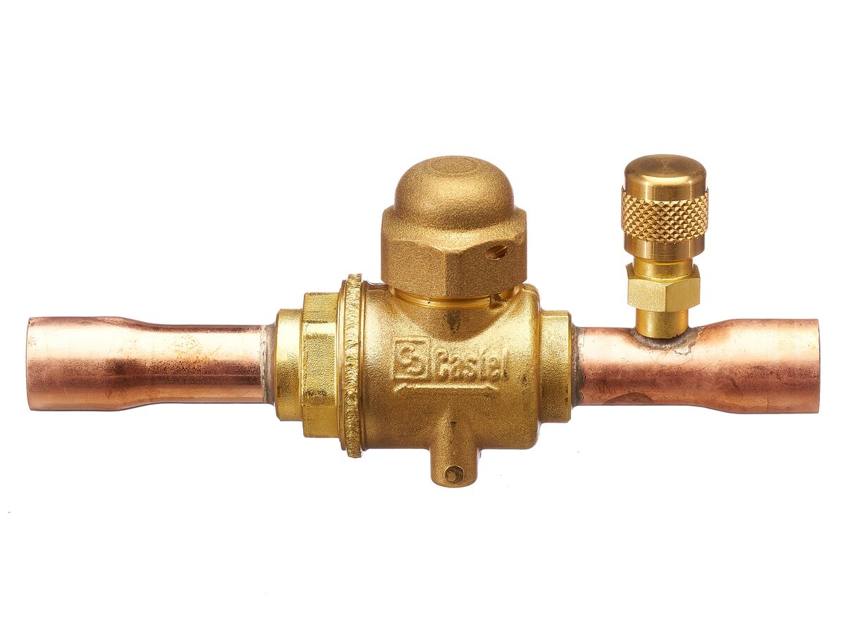 ШАРОВОЙ ВЕНТИЛЬ С СЕРВИСНЫМ ШТУЦЕРОМ CASTEL  Ball Valve 12mm ODS - Access Port, 6570/M12A