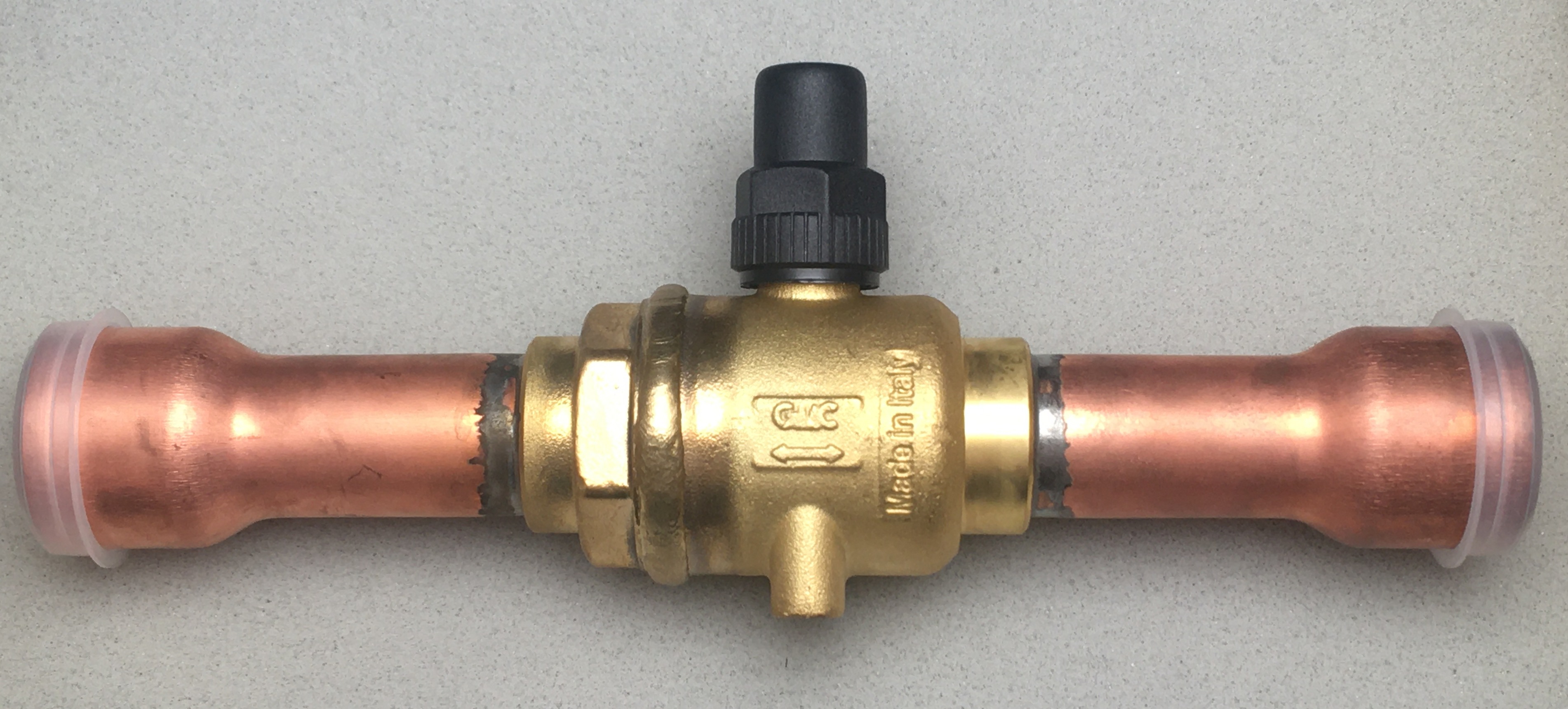 ШАРОВОЙ ВЕНТИЛЬ GMC (Italy) ПОД ПАЙКУ 1.3/8" ODS, BV11R (6571/11)