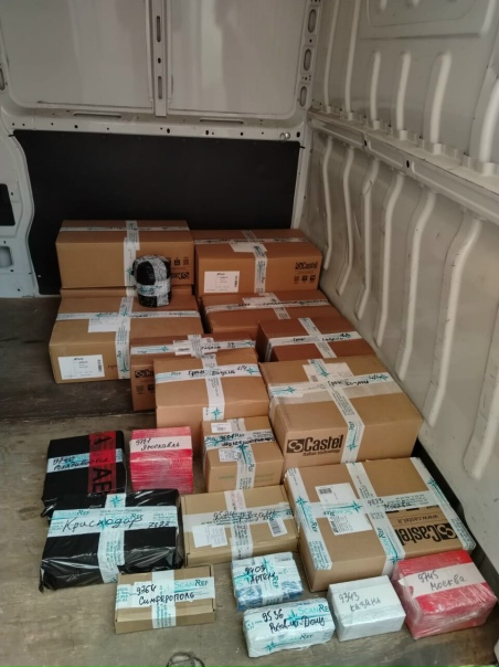 Отгрузка масла и фильтров заказчику из г.&nbsp;Пермь