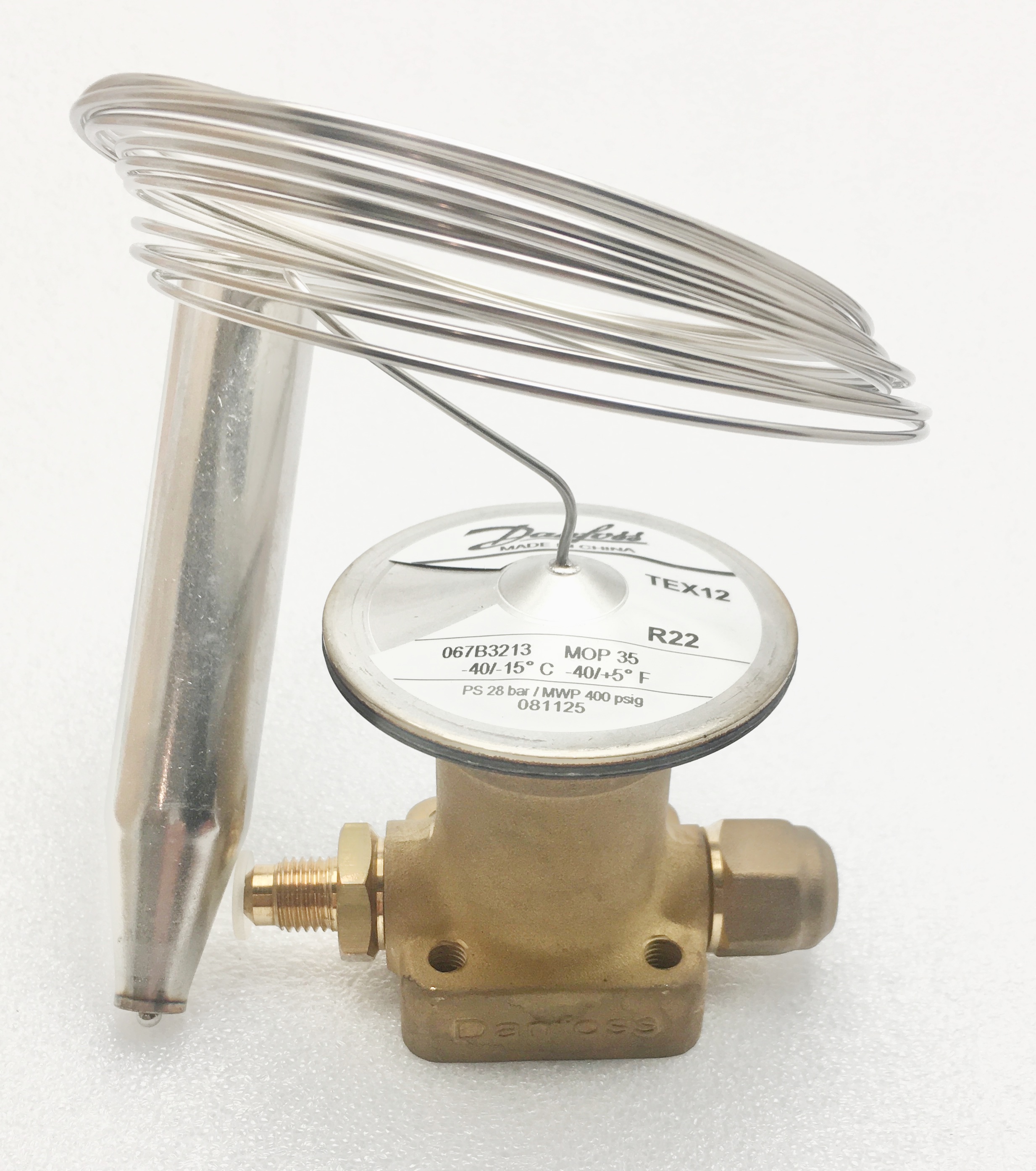 Термостатический элемент TEX12 67B3213 MOP NL -40...-15 C, R22
