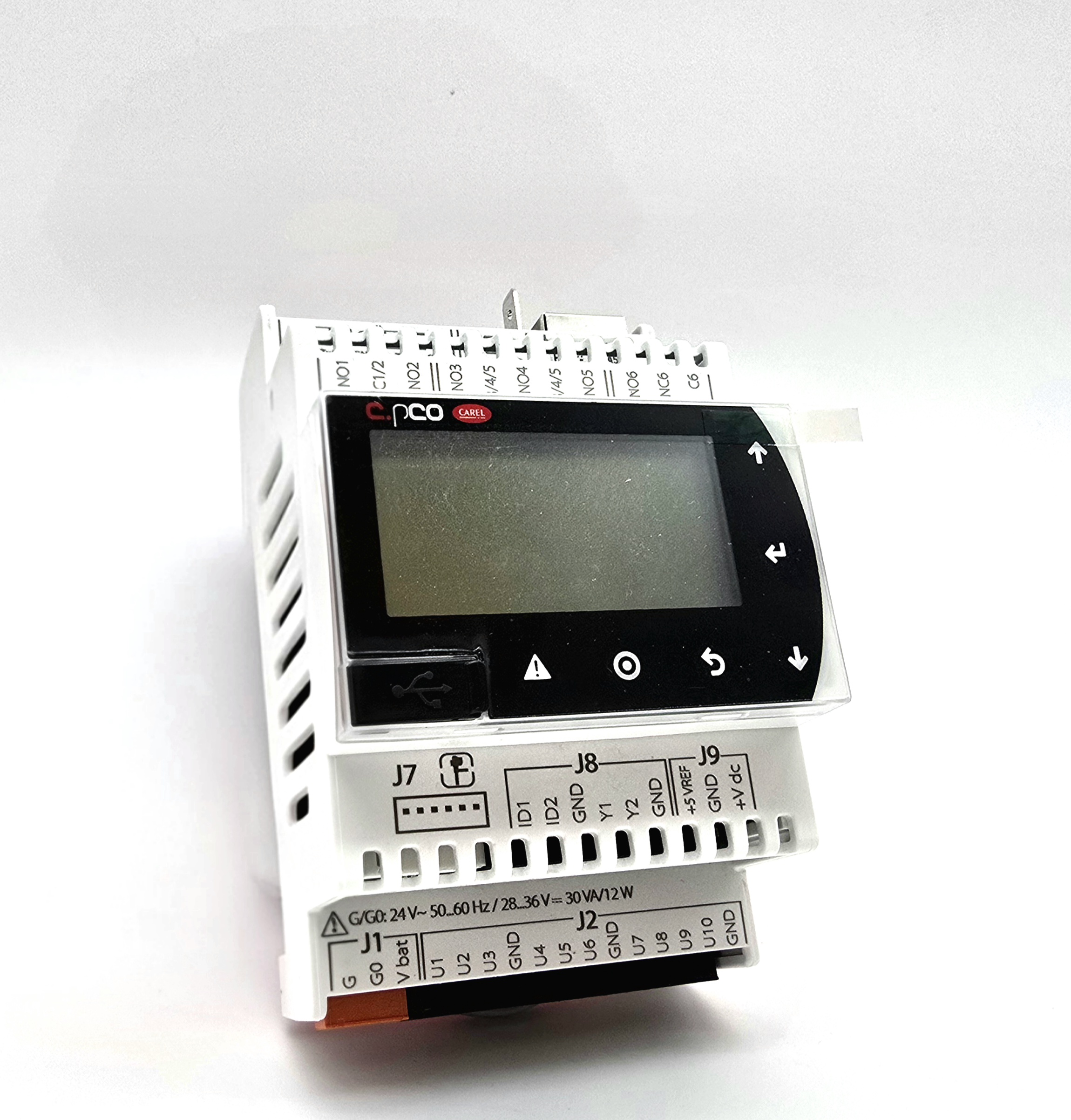 КОНТРОЛЛЕР CAREL C.PCO MINI DIN HIGH-END, LCD DISPLAY, USB, NFC, EXV, ETH, FB, P+D000NH1DEF0