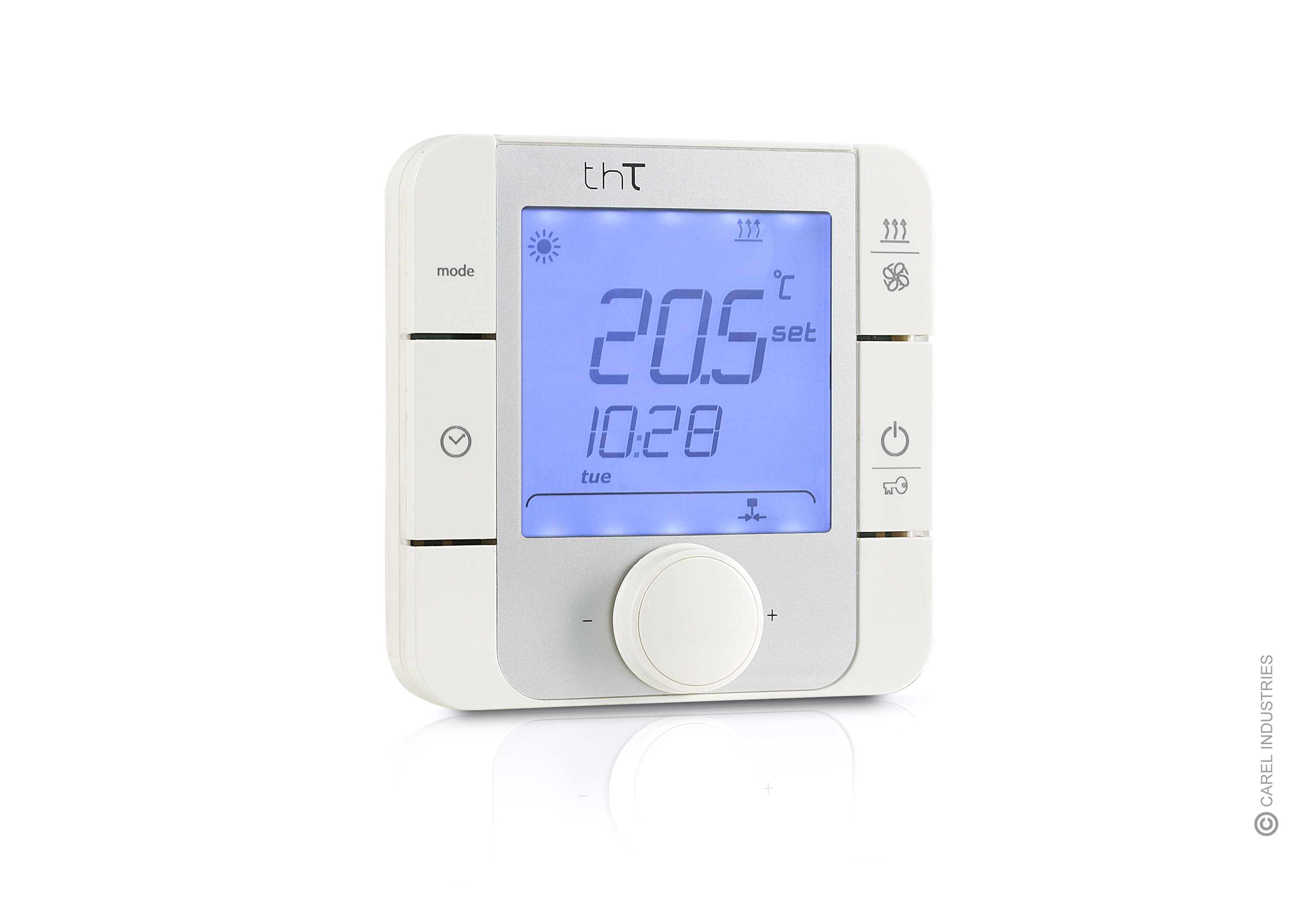 ТЕРМОСТАТ И ГИГРОСТАТ CAREL  THT THERMOSTAT TEMPERATURE - FLUSH MOUNTING - KEYPADS WITH ENCODER 85 T