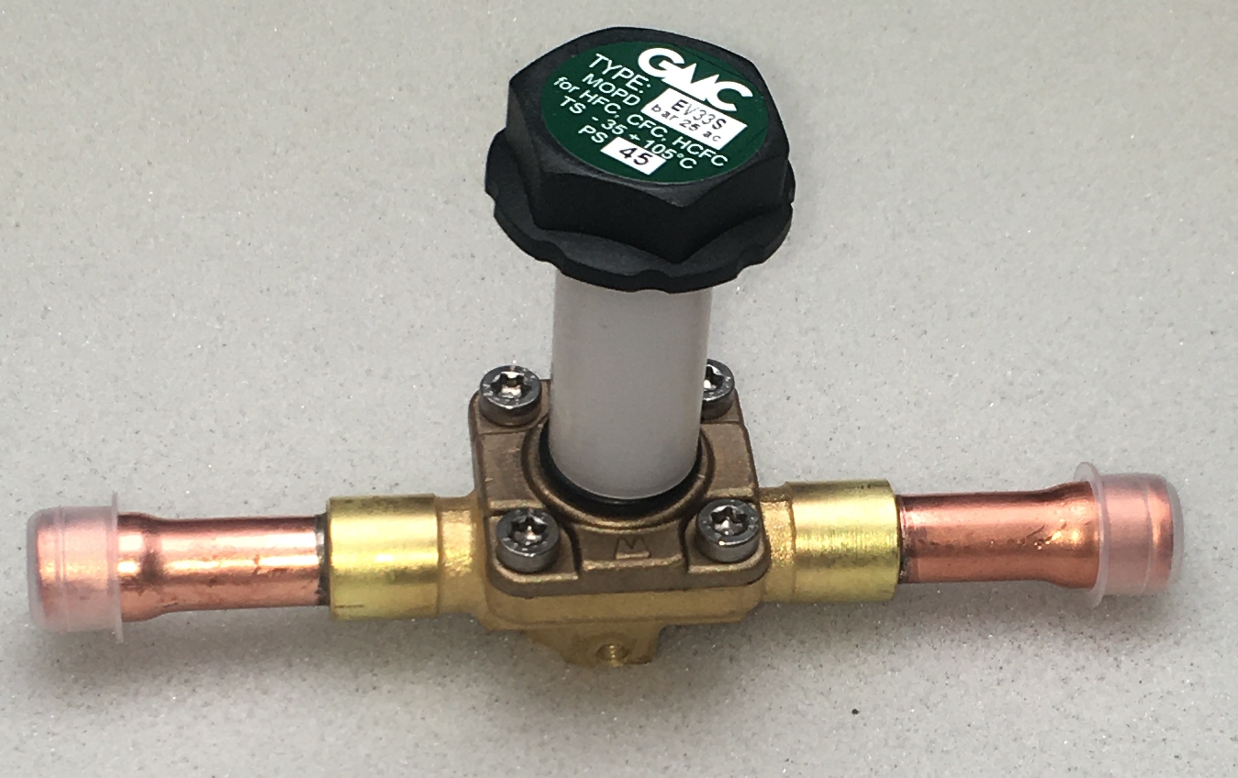 СОЛЕНОИДНЫЙ КЛАПАН БЕЗ КАТУШКИ GMC (Italy) 3/8" ODS, EV33S (1028/3s)