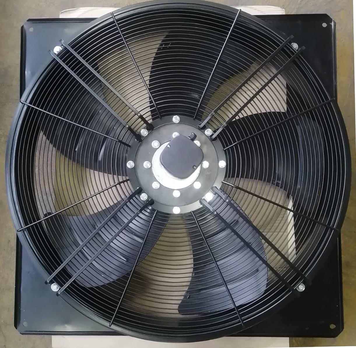 Вентилятор осевой LionBall YWF6D900SE, 900 mm, 400V, 2,9A, 1400W, 900 rpm, с решёткой и монт. пластиной.