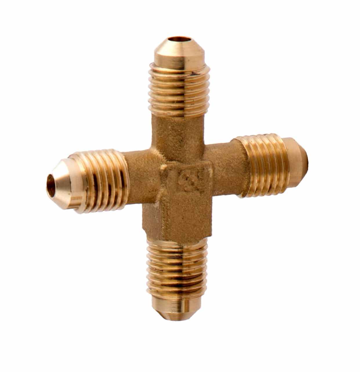 ФИТИНГ КРЕСТОВИНА CASTEL Cross 1/4" Flare, 7410/2
