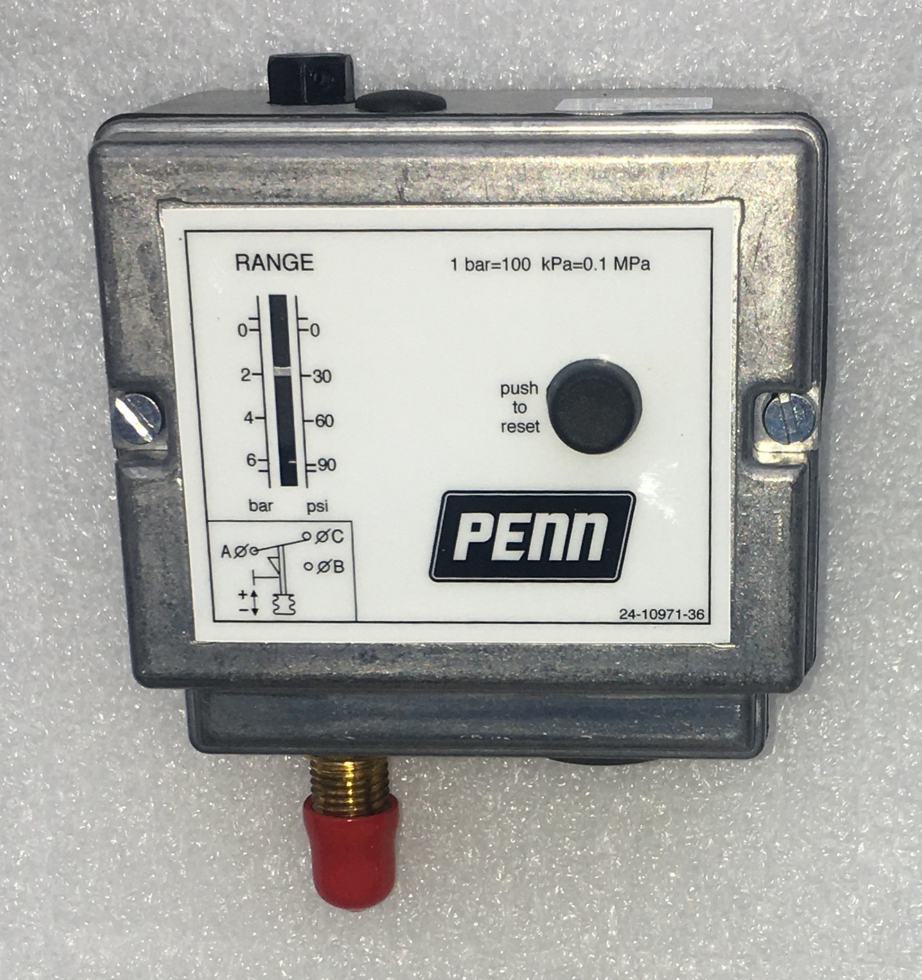 Реле давления Johnson Controls P77BCA-9300/9320 (LP руч.) IP54