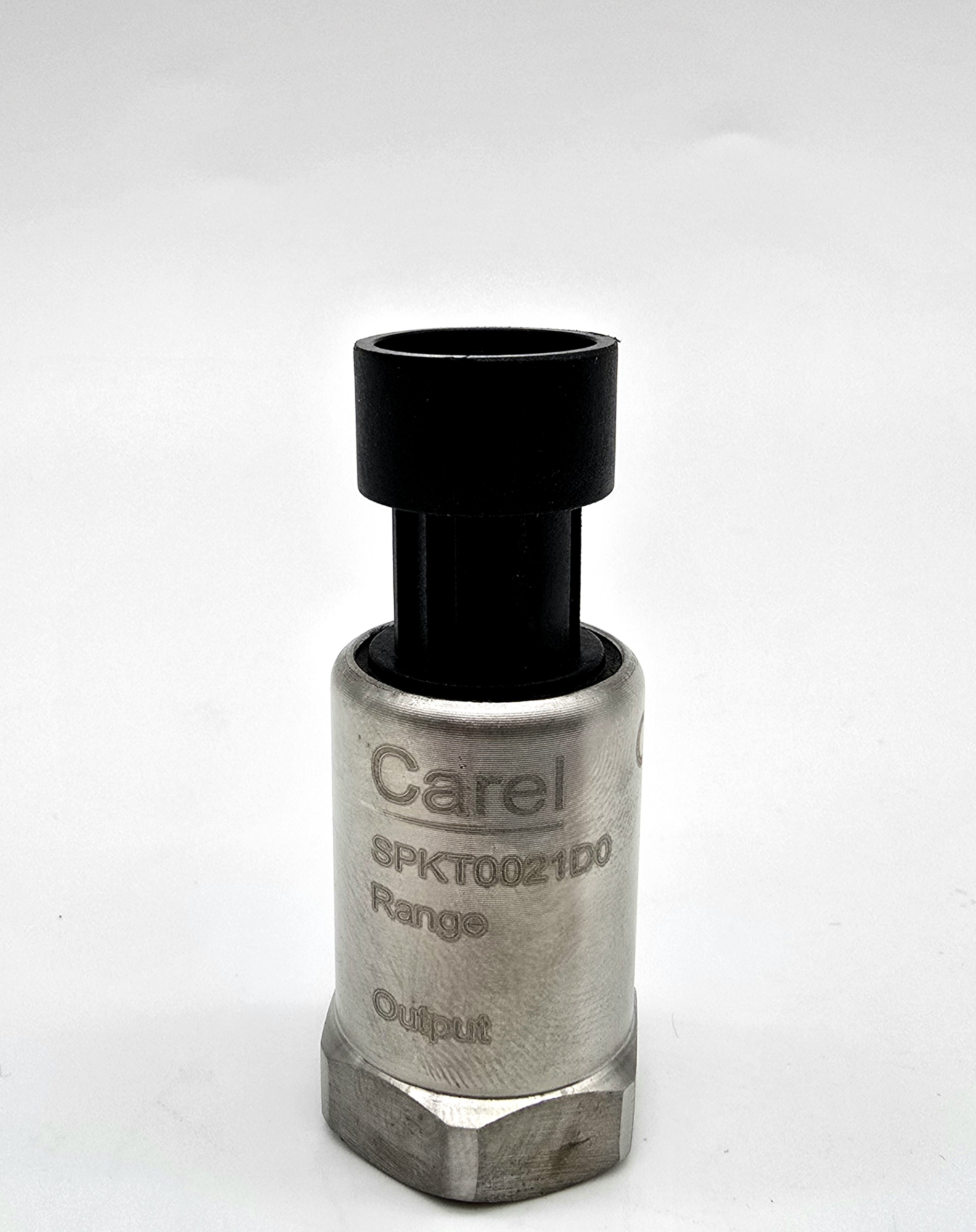 ДАТЧИК ДАВЛЕНИЯ CAREL PRESS. TRASD. Output: 4-20 mA, Press. range: -0,5...7 BAR, Power supp. 8-28 VDC, Sealed gage, Packard, Female, 7/16"-20UNF, IP67, SPKT0021D0