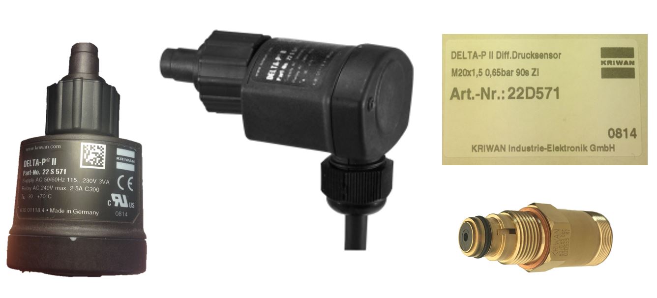 Регулятор давления масла "Delta P2", 347319-11 (реле контроля давления масла) Delta-PII 22D571 (3473