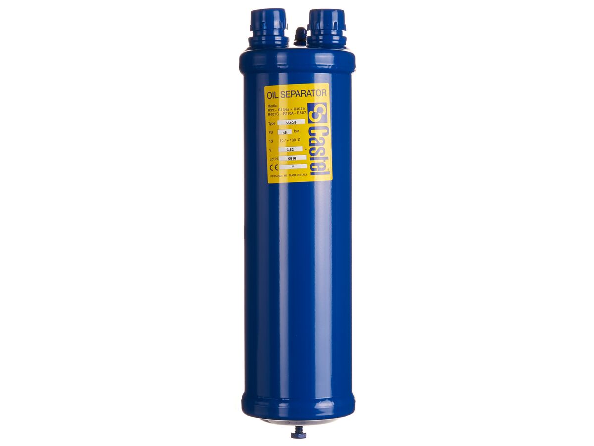 МАСЛООТДЕЛИТЕЛЬ CASTEL, Oil Separator 1.1/8" ODS (28 мм), 45 бар, Италия, 5540/9