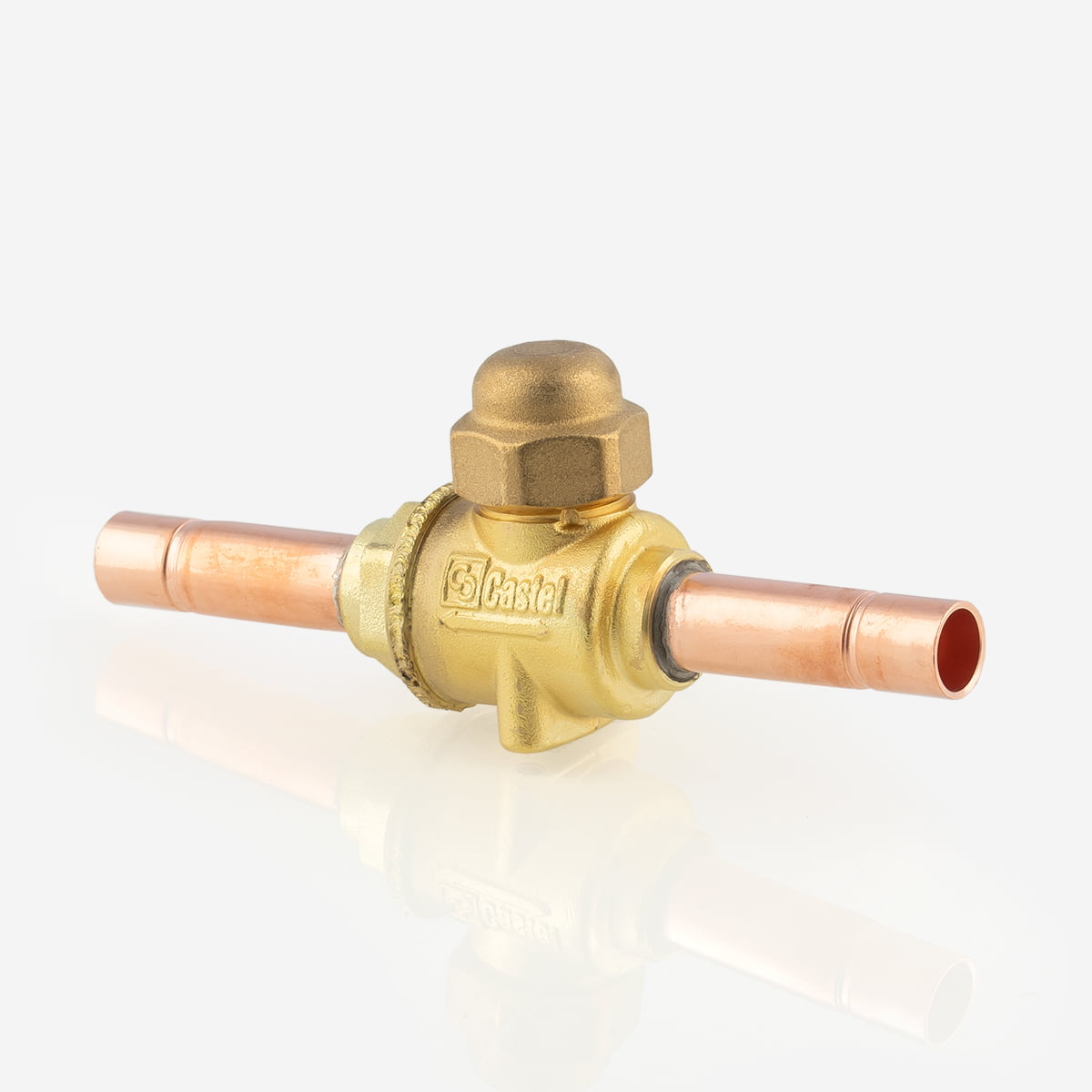 ШАРОВОЙ ВЕНТИЛЬ CASTEL, 3/8" ODS, Kv=3 м3/час, 6570/3