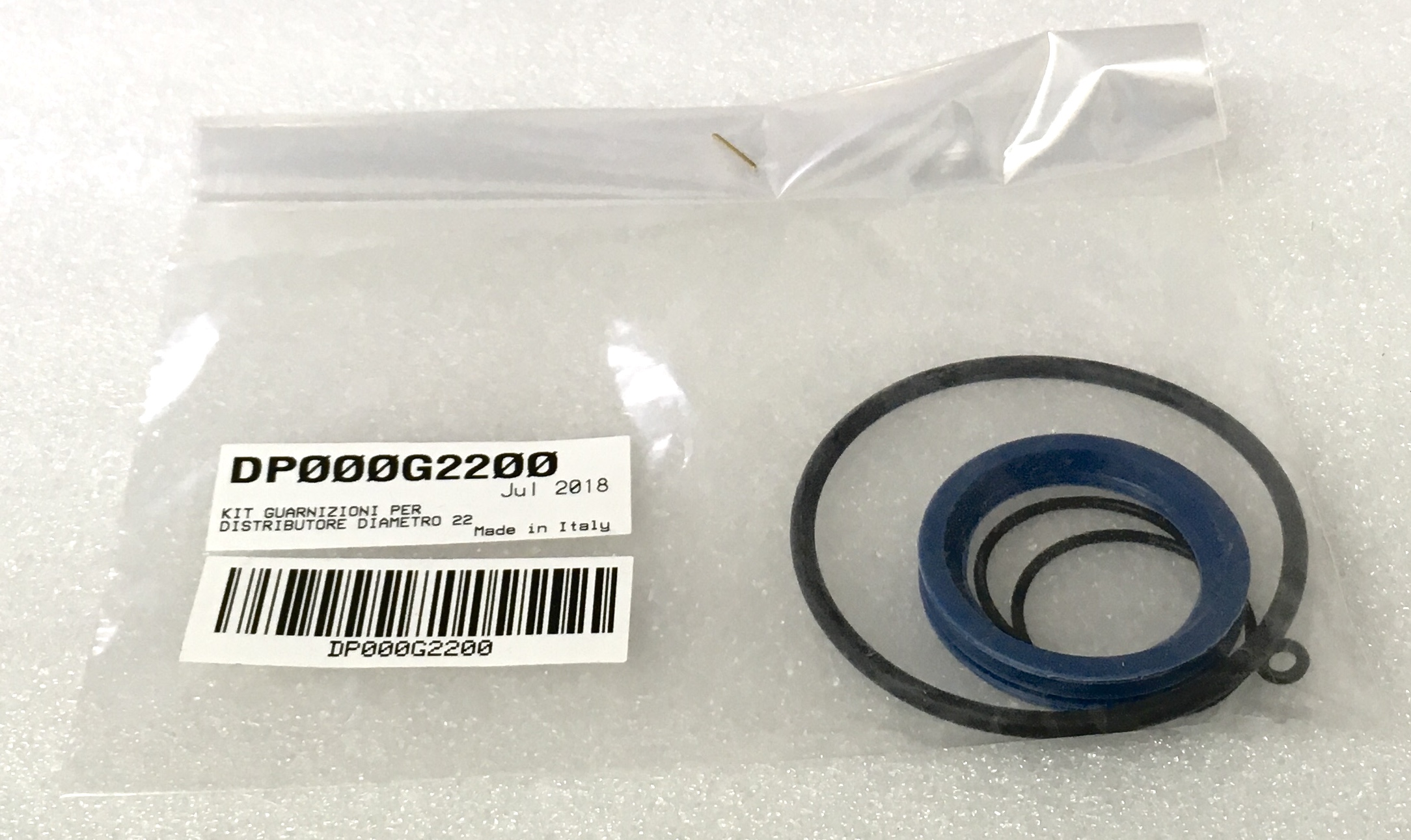 КОМПЛЕКТ ПРОКЛАДОК ДЛЯ ПАРОРАСПРЕДЕЛИТЕЛЯ CAREL, KIT OF GASKETS FOR DP****22**