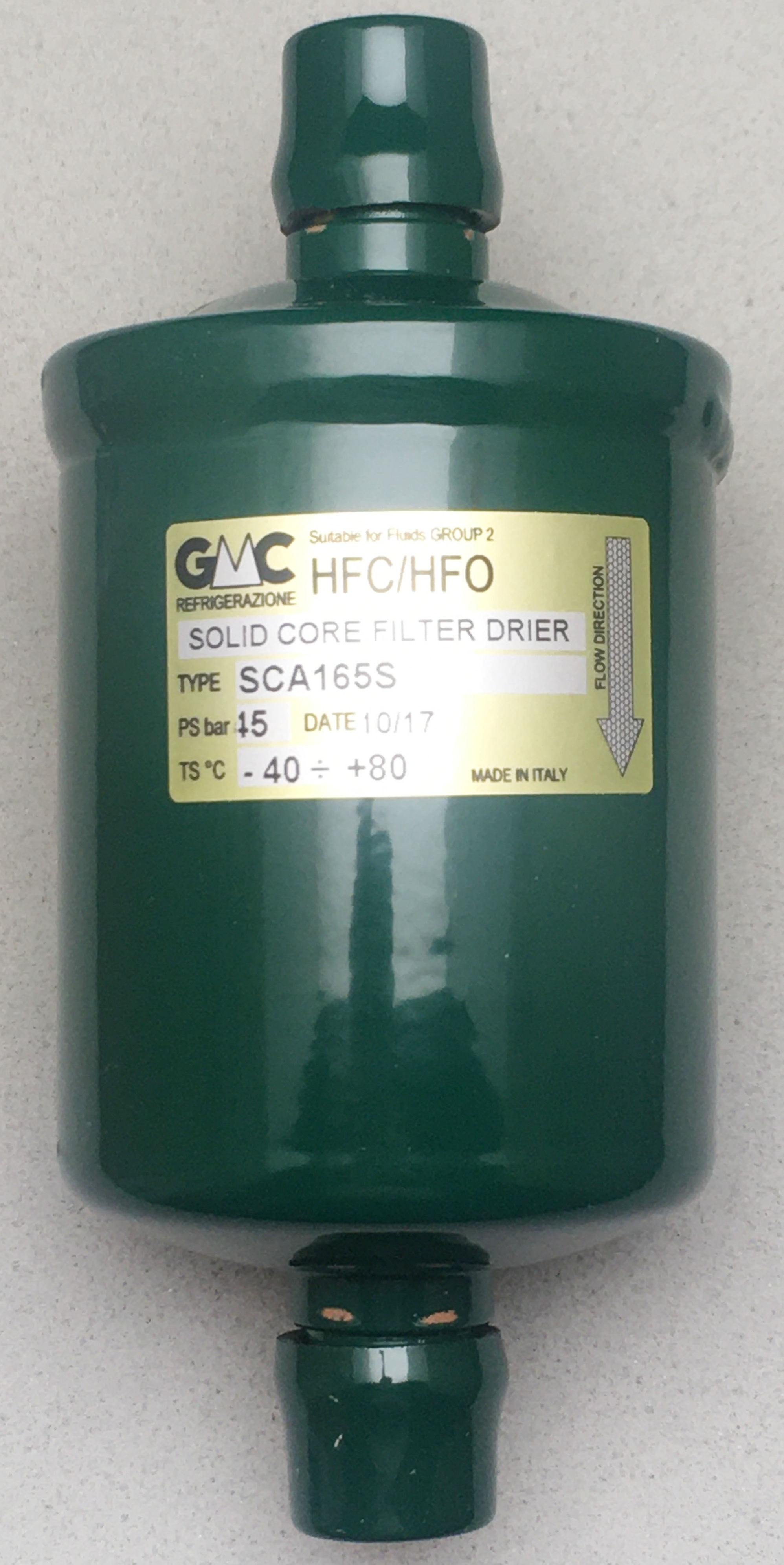 ФИЛЬТР-ОСУШИТЕЛЬ (АНТИКИСЛОТНЫЙ) GMC (ITALY) ПОД ПАЙКУ 5/8" ODS, 165S (4216/5S, DF216/5S)