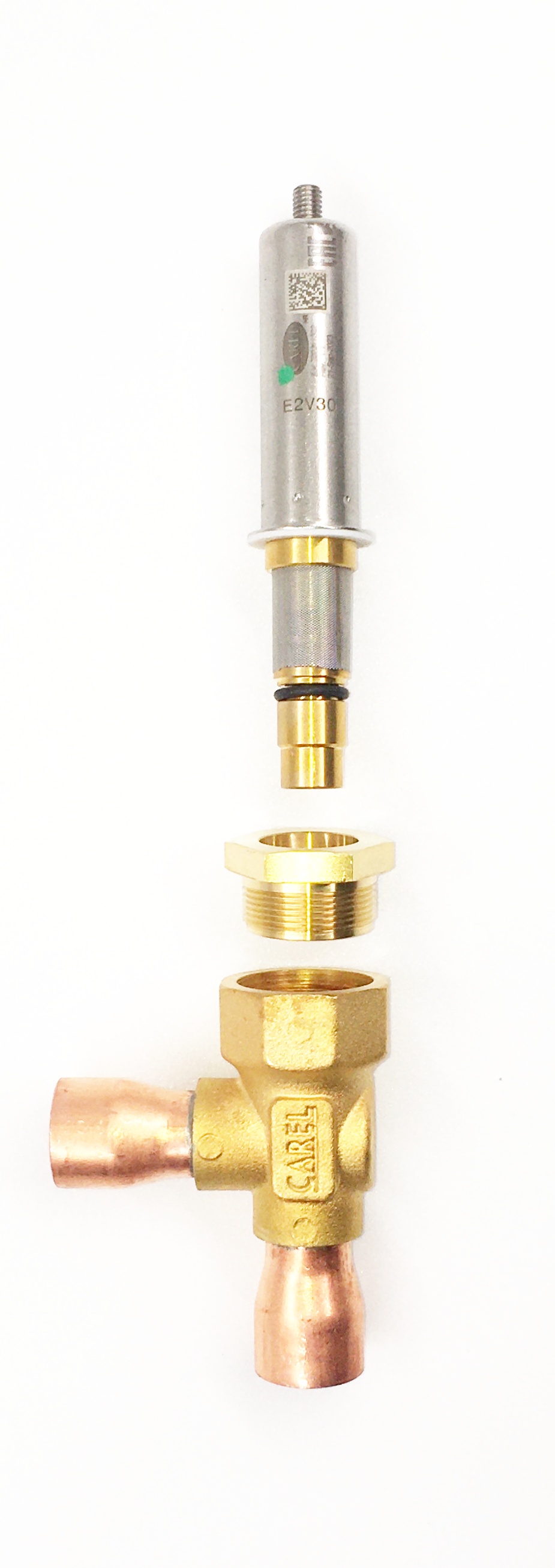 ЭЛЕКТРОННЫЙ РАСШИРИТЕЛЬНЫЙ ВЕНТИЛЬ CAREL E2V30 SMART, без катушки, 16(5/8")-16(5/8") ODF