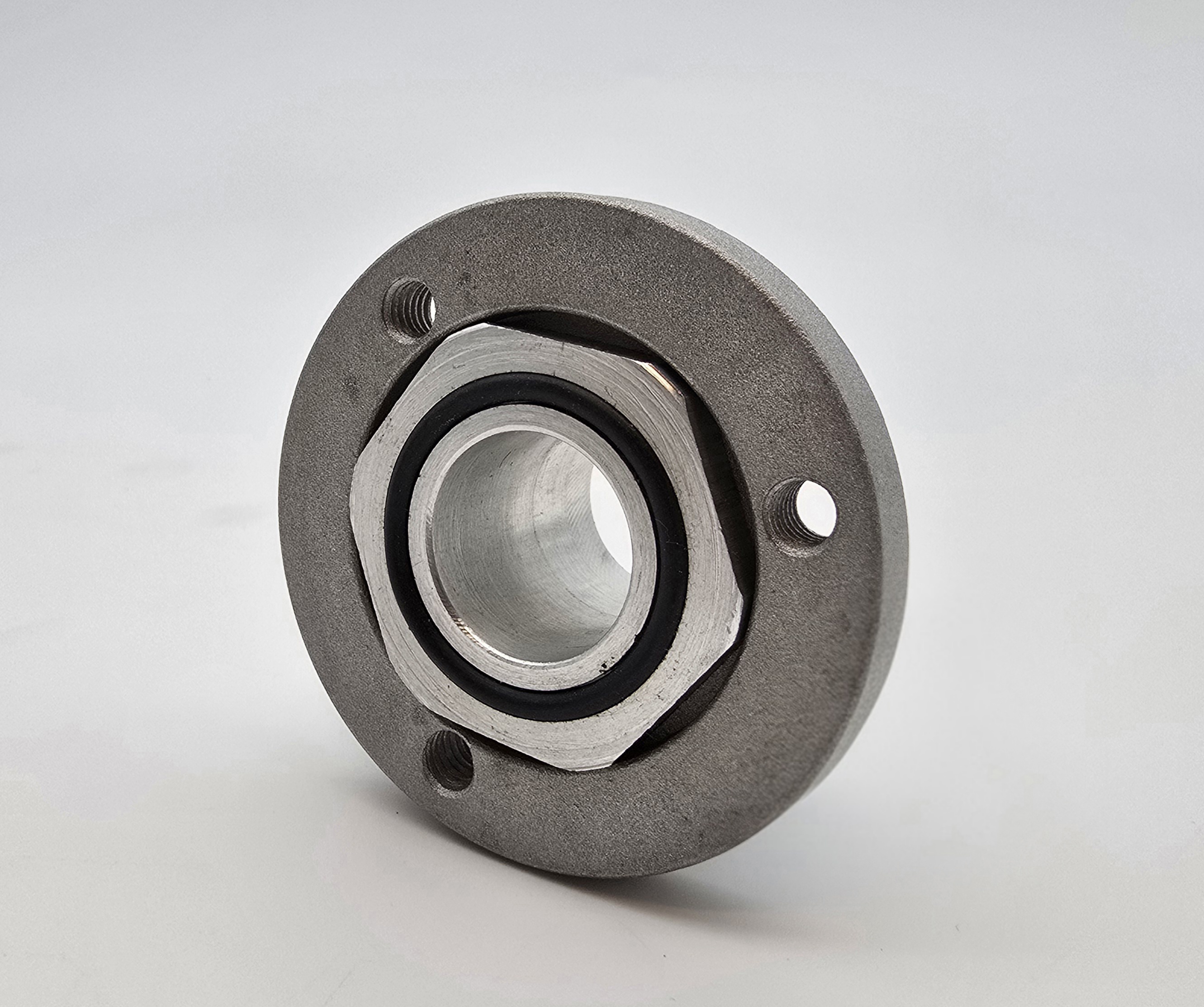 Адаптер Frigopoint AA, резьбовой, для регулятора уровня масла, 3/4"- 14NPTF, фланец