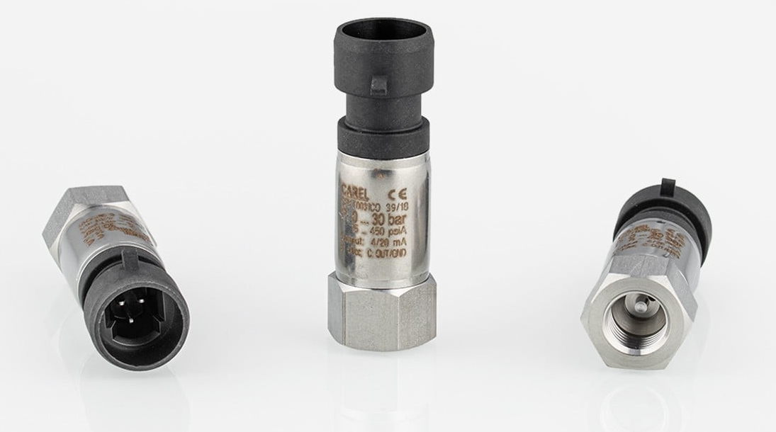 ДАТЧИК ДАВЛЕНИЯ CAREL PRESS. TRASD. 4-20MA 0 TO 30 BARG (0 TO 435 PSIG) SEALED GAGE 8 TO 28 V PACKAR