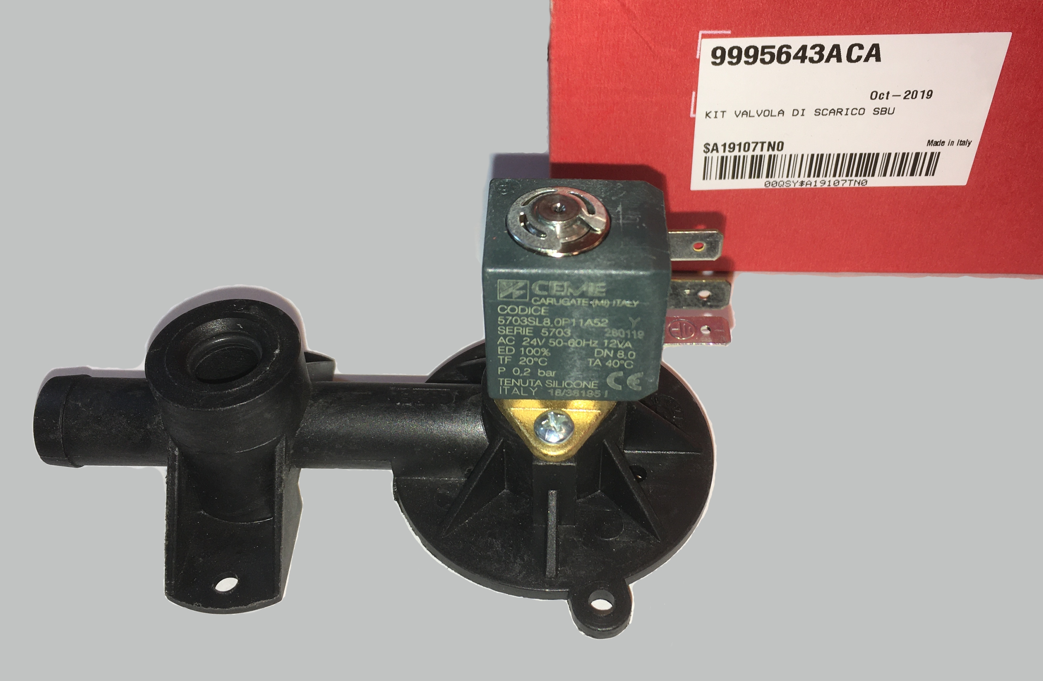 ДРЕНАЖНЫЙ КЛАПАН CAREL,  DRAIN VALVE KIT FOR SD101 TO 313/KITSM - ST - LT