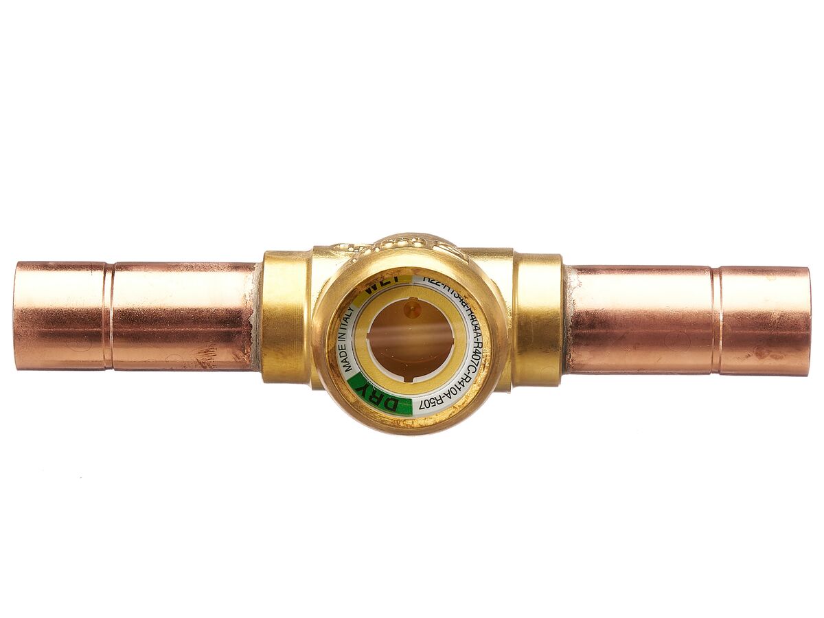 СМОТРОВОЕ СТЕКЛО CASTEL с индикатором влажности, 5/8" - 16 mm ODS, 3940/5