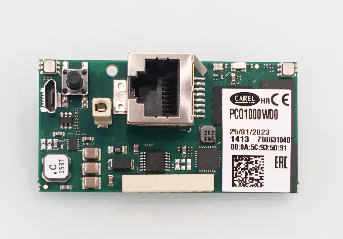СЕТЕВАЯ КАРТА CAREL PCO WEB SE, ETHERNET CARD FOR IP PROTOCOLS
