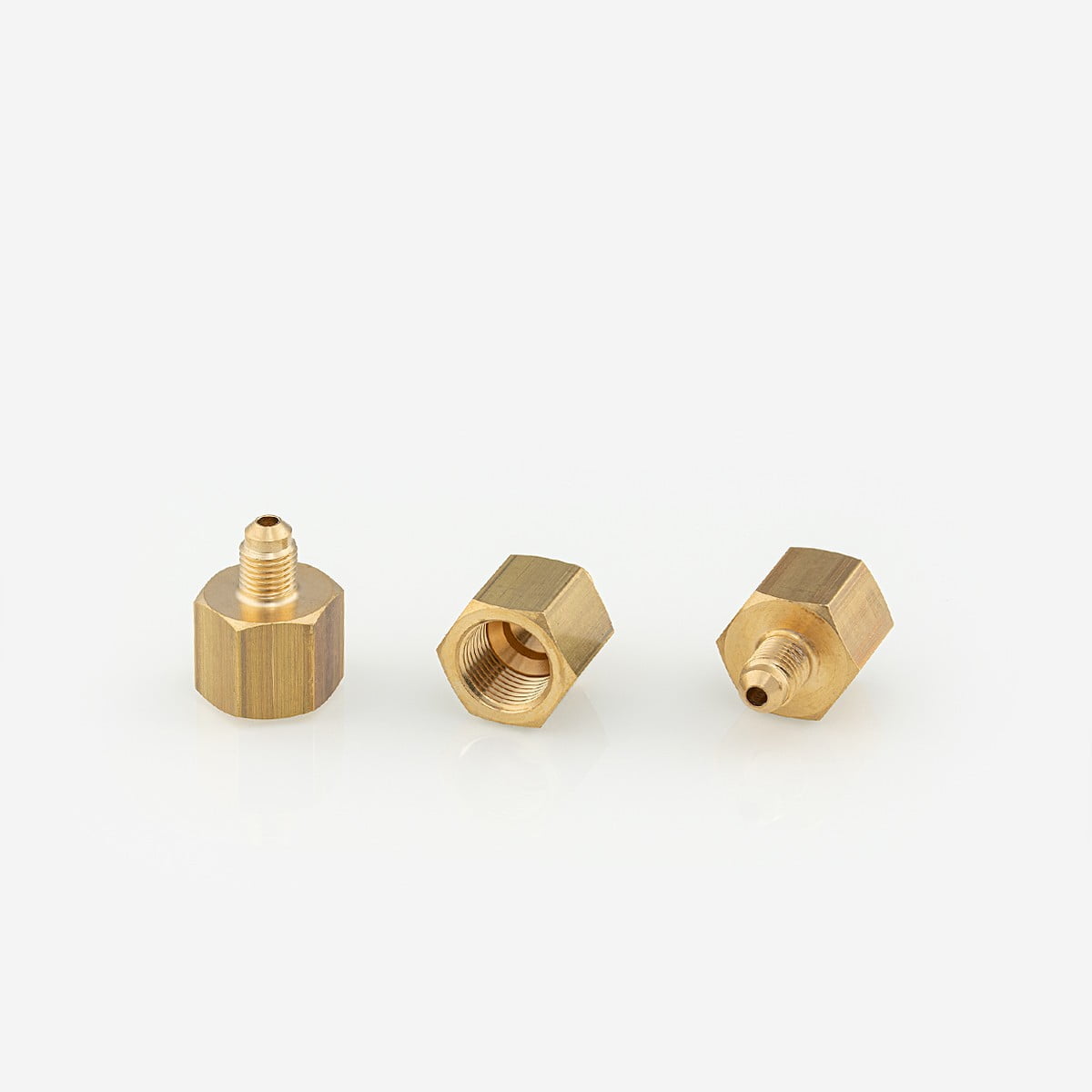 ПЕРЕХОДНИК CASTEL (НАРУЖ./ВНУТР.)  Threaded Union 1/2"Flare x 3/8" Flare-F, 7150/43