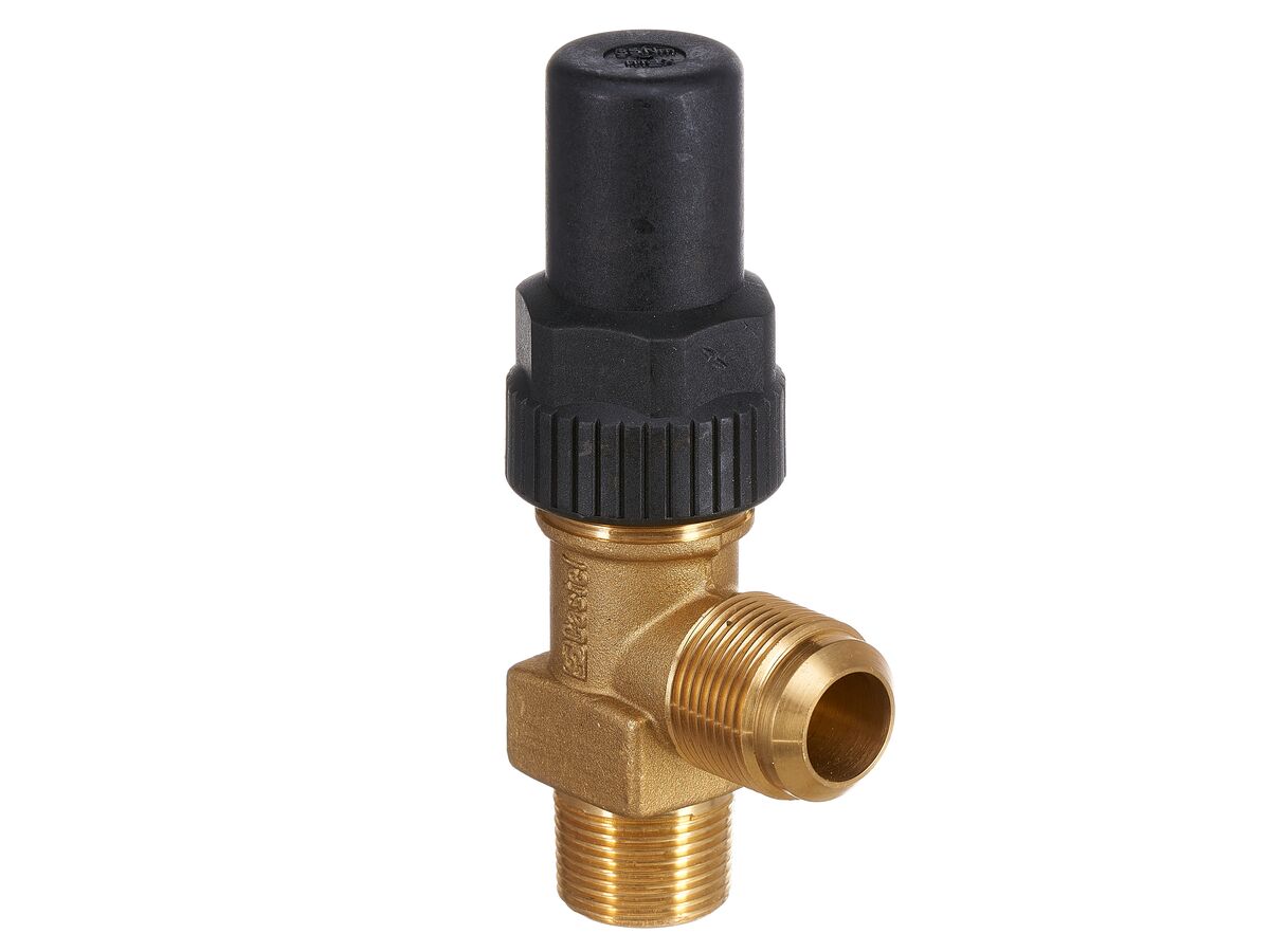 ВЕНТИЛЬ ЗАПОРНЫЙ (НА РЕСИВЕР) CASTEL Receiver Valve 3/4" Flare x 3/4" NPT, 6110/66