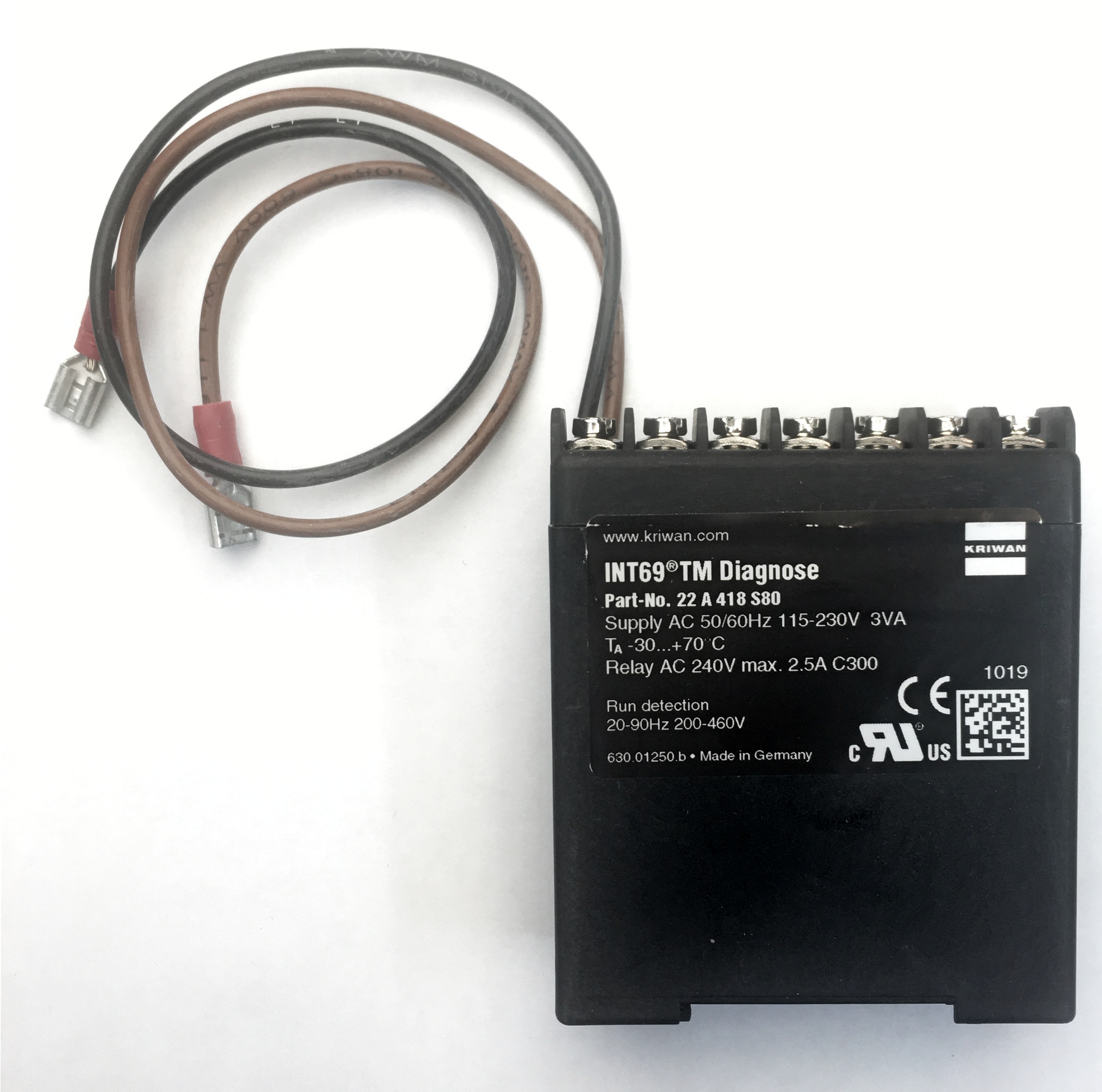 Прибор защиты INT69 TM Diagnose KRIWAN 22A418S80 (Замена INT69 TM)