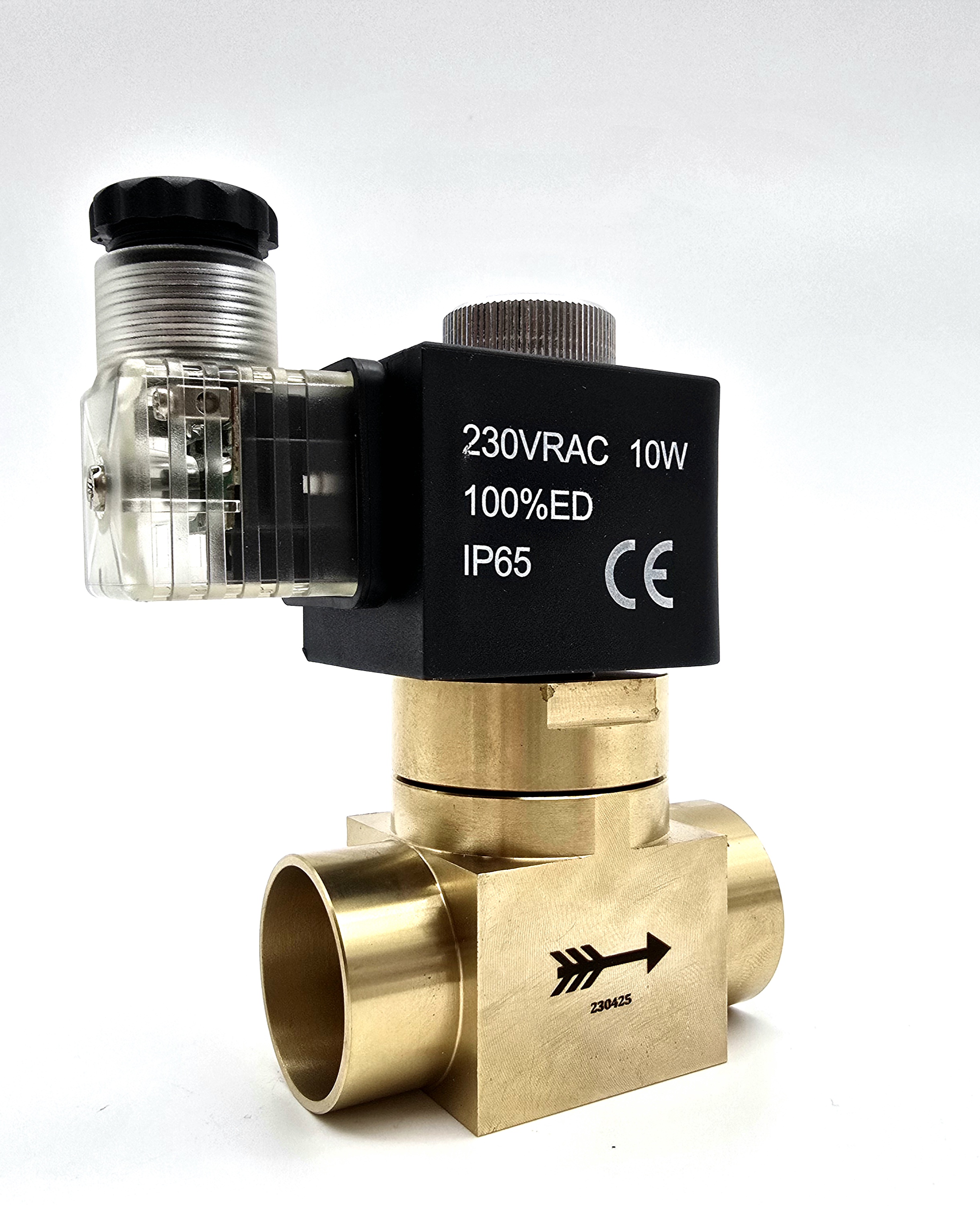 Соленоидный клапан с катушкой OFFENWANGER Solenoid Valve 28mm ODS, M34, 230В, 10Вт, Kv=6.5м3/час, VCF 501