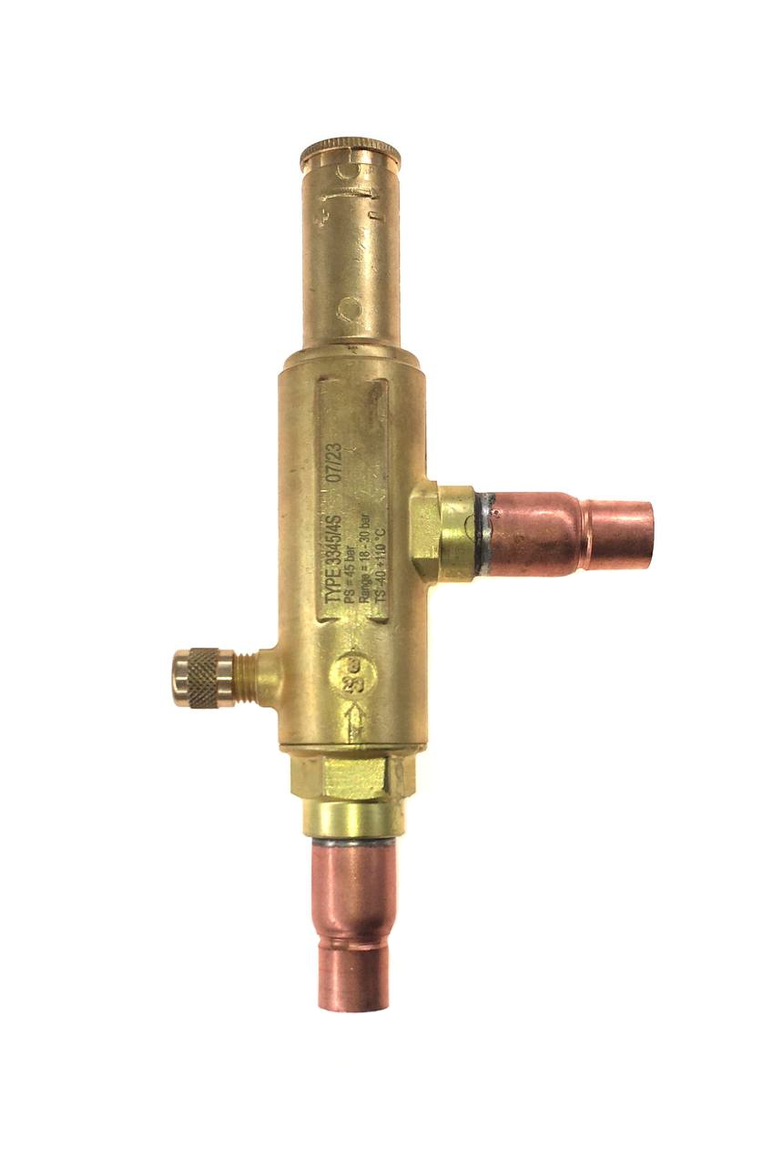 РЕГУЛЯТОР ДАВЛЕНИЯ КОНДЕНСАЦИИ (KVR) CASTEL  Condensing Regulator 1/2" ODS, 18-30 bar, 3345/4S